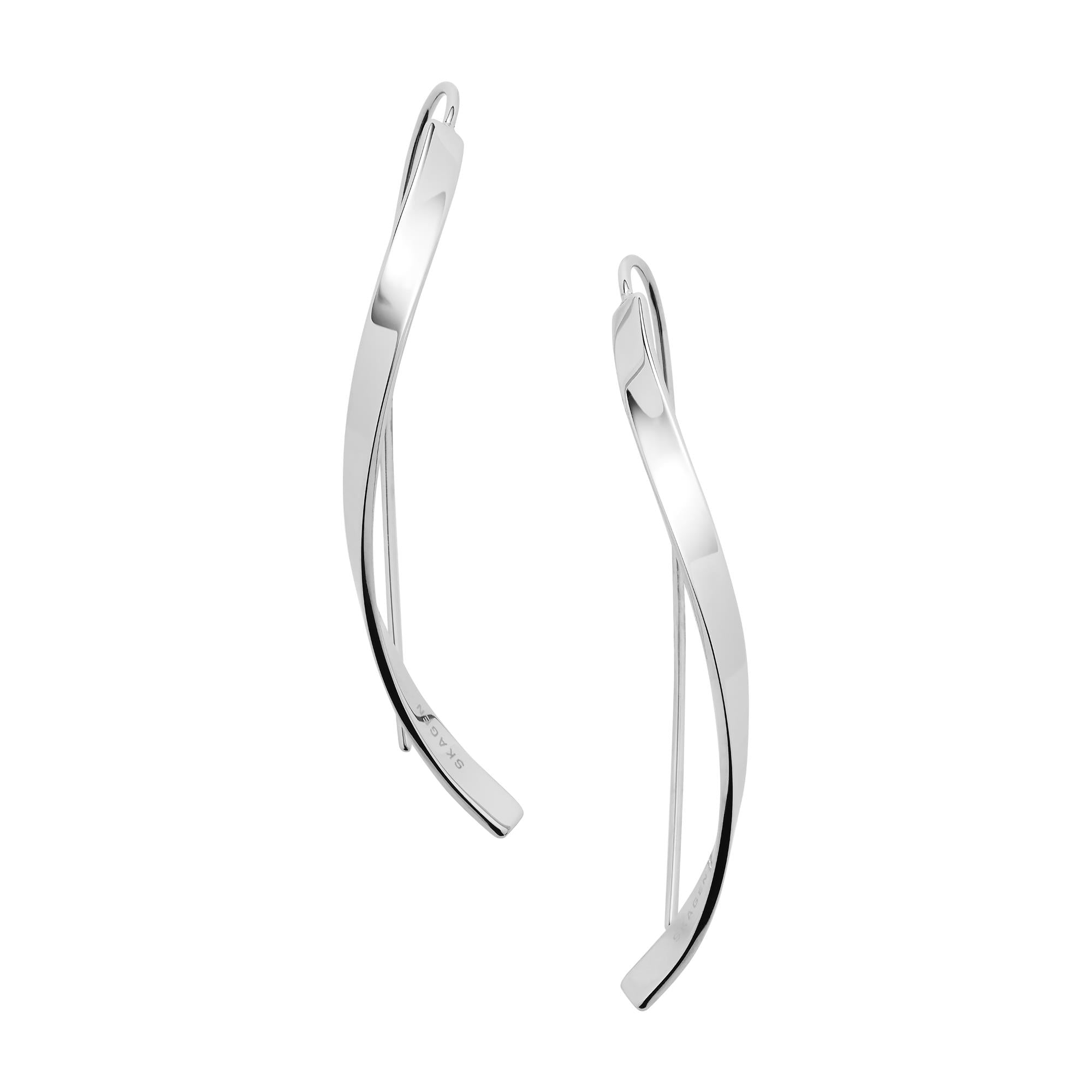 Skagen Kariana Silver-Tone Stainless Steel Women's Earrings SKJ1199040