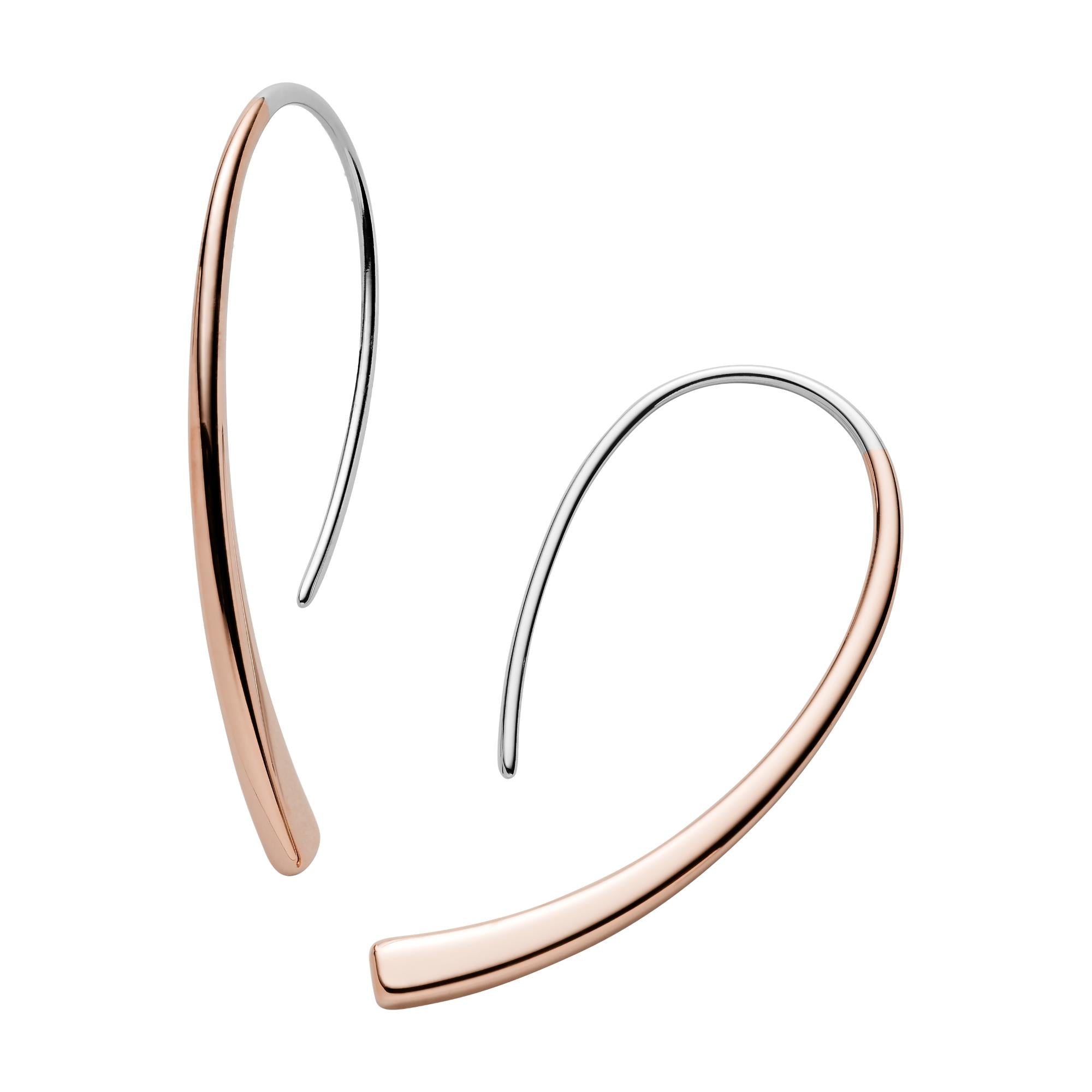 Skagen Kariana Rose Gold-Tone Threader Women's Earrings SKJ1212998