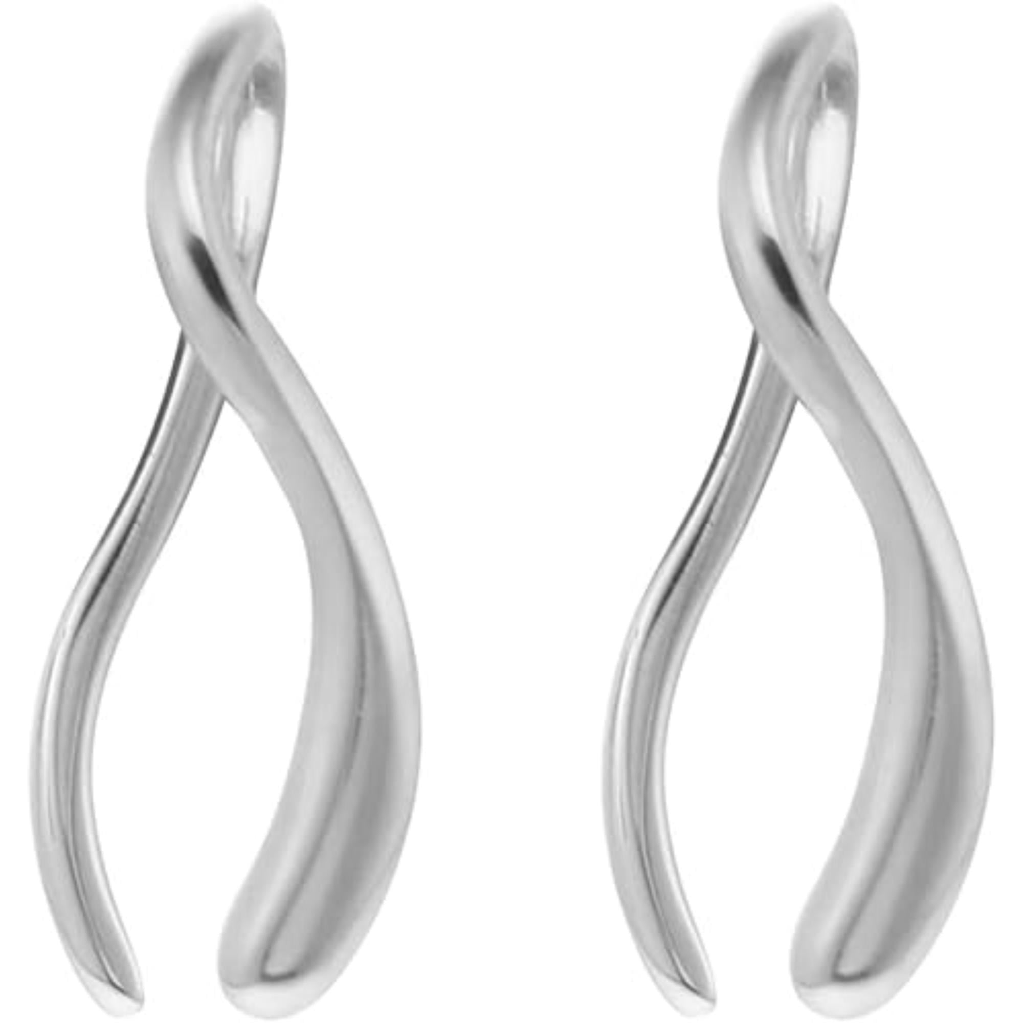 Skagen Kariana Waves Stainless Steel Drop Women's Earrings SKJ1790040