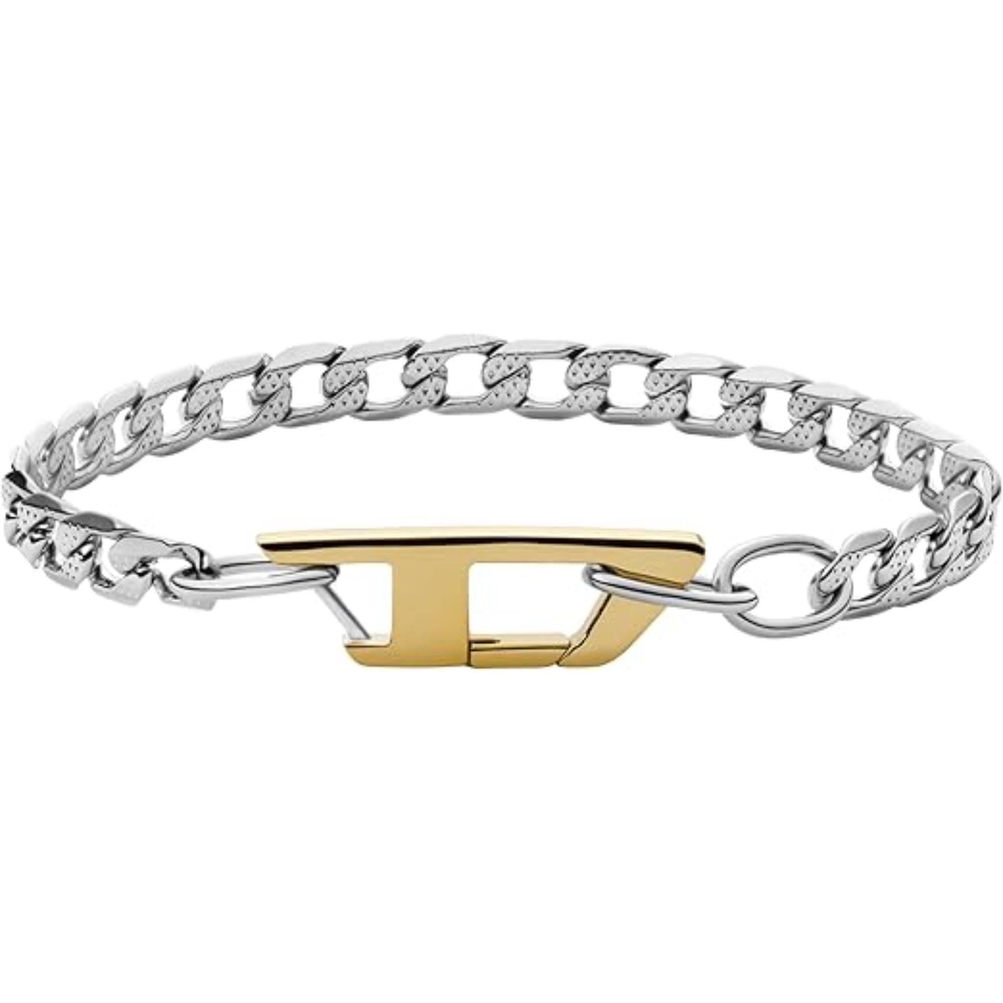 Diesel Stainless Steel Chain Bracelet for Men DX1338040