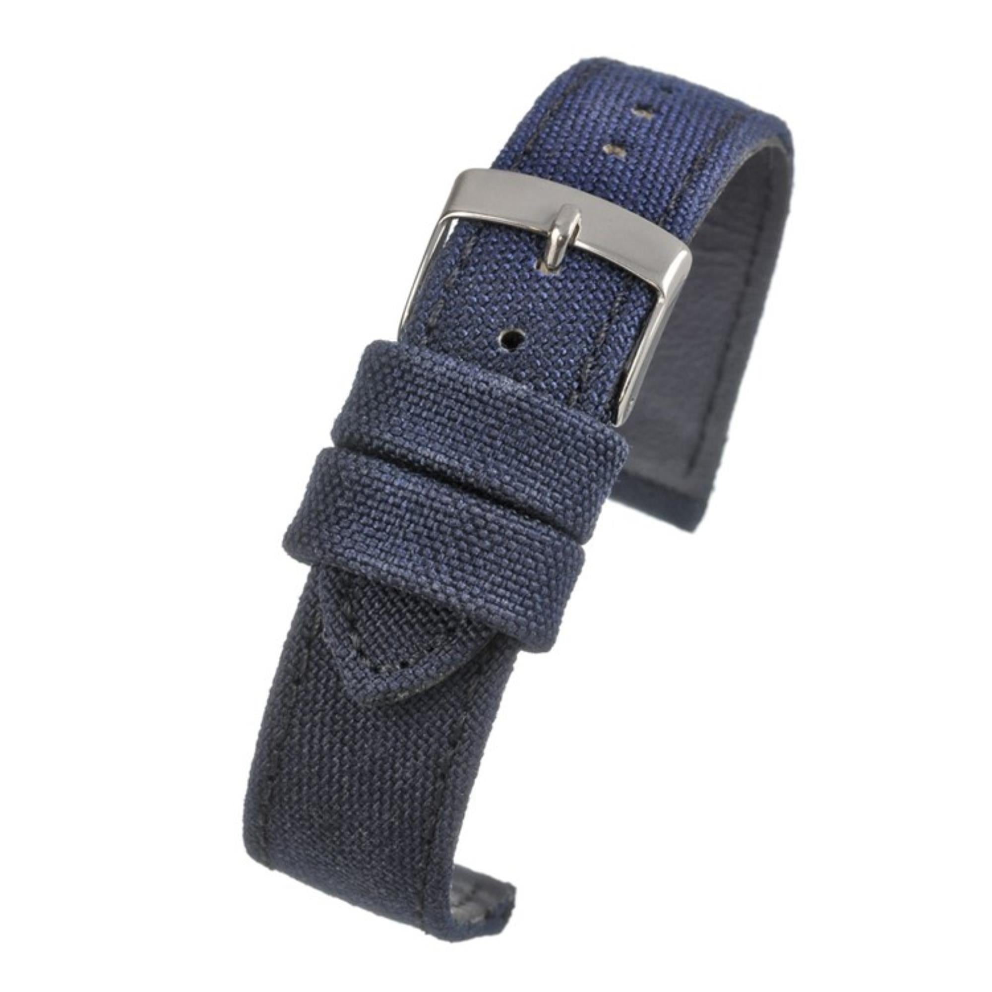 LBS Blue Fabric Men's Watch Strap WH663/20