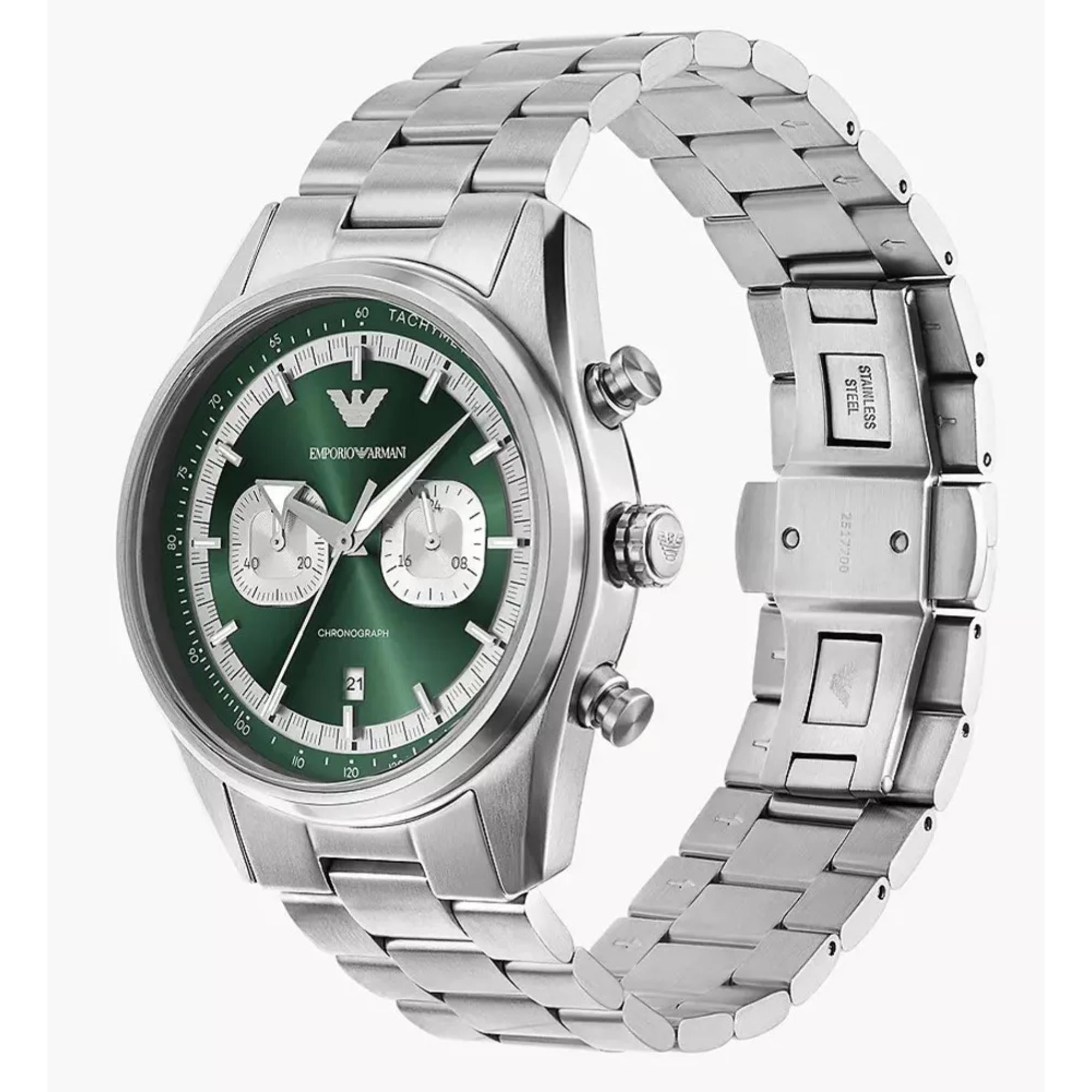 Emporio Armani Racer Chronograph Multicolor Dial Men's Watch AR11637