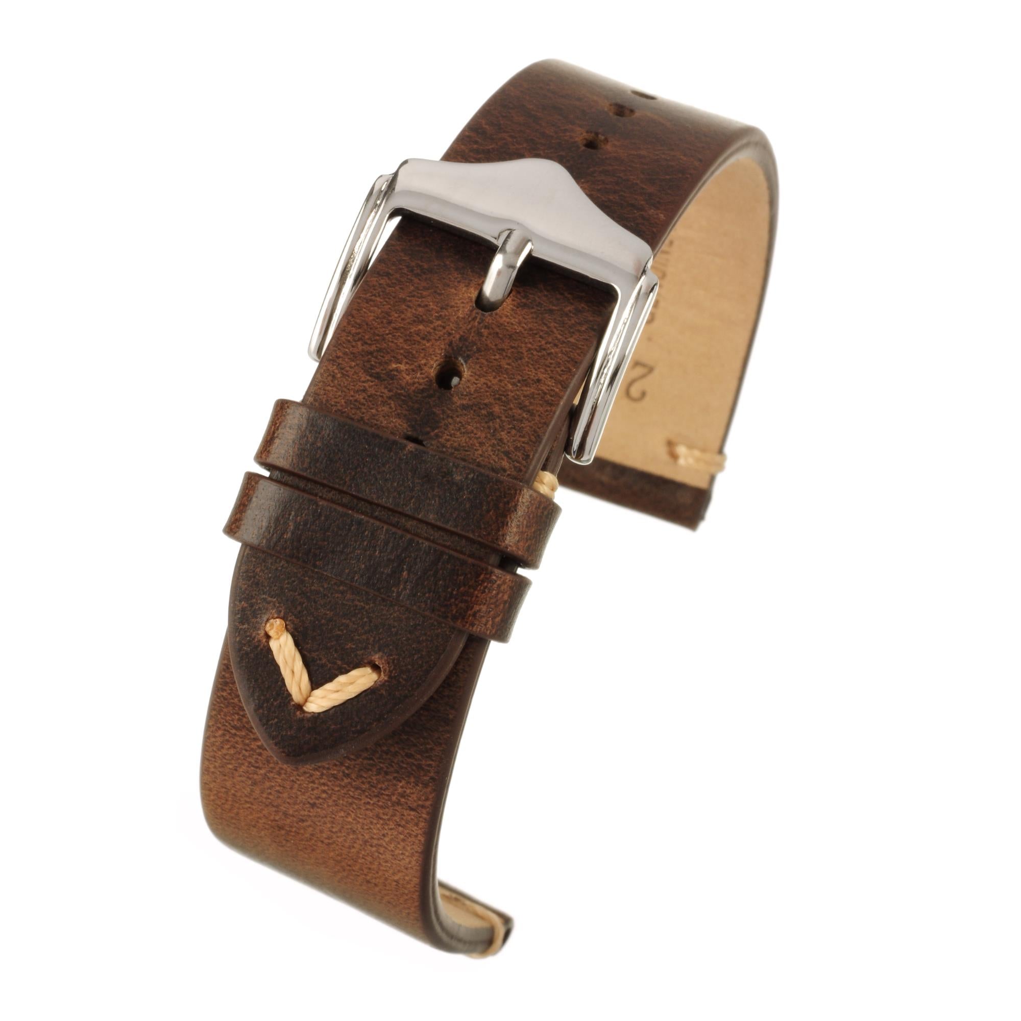 LBS Brown Vintage Men's Watch Strap WV105/18