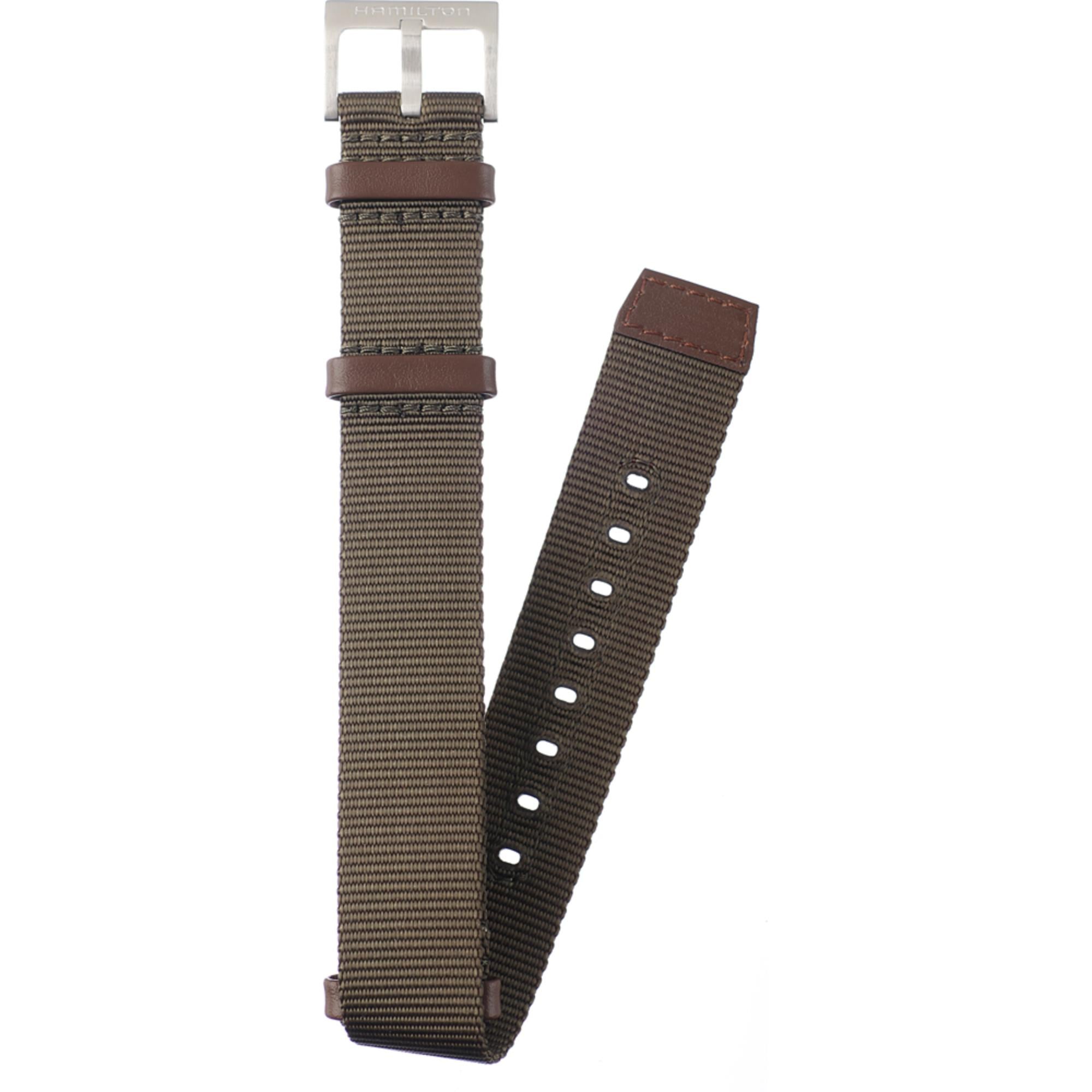 Hamilton Khaki Field Nato Green Watch Strap H690694102