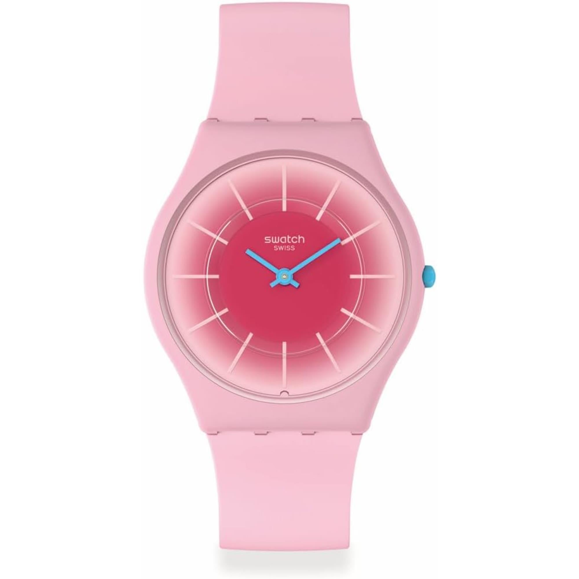 Swatch Radiantly Pink Women’s Quartz Pink Dial Watch SS08P110