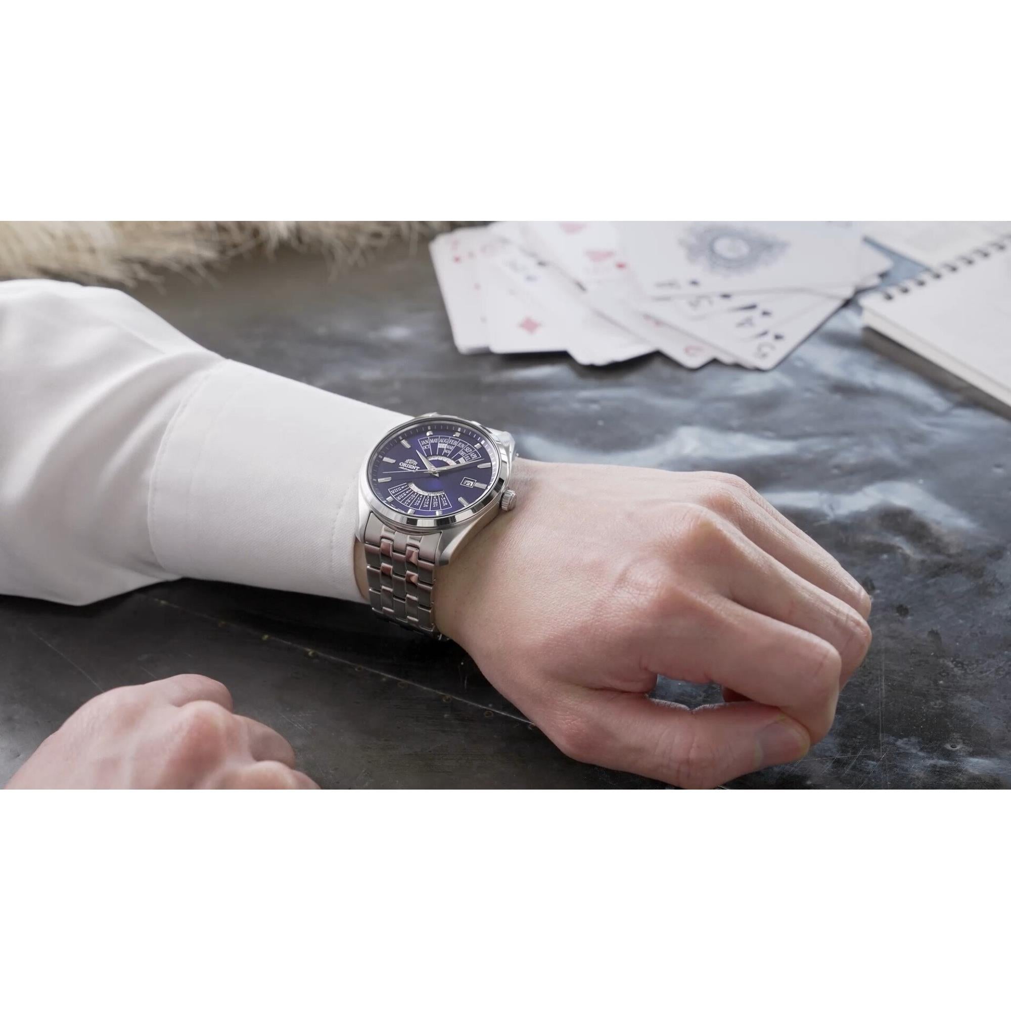 Orient Contemporary Automatic Blue Dial Men's Watch RA-BA0003L30B