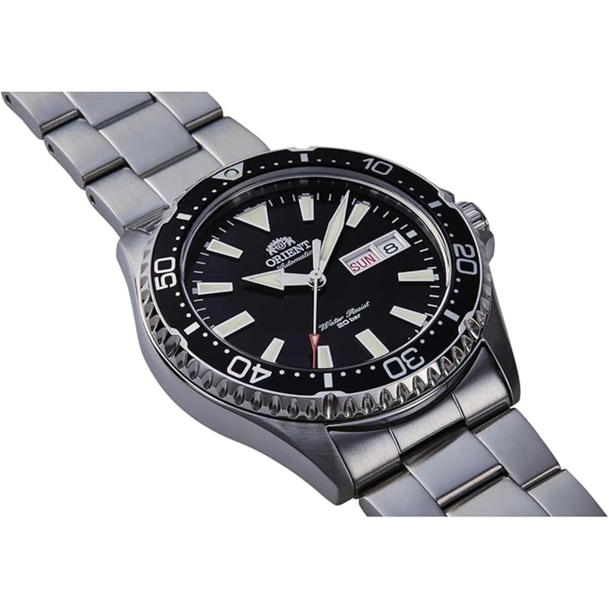 Orient Kamasu Mako III Automatic Black Dial Men's Watch RA-AA0001B39B