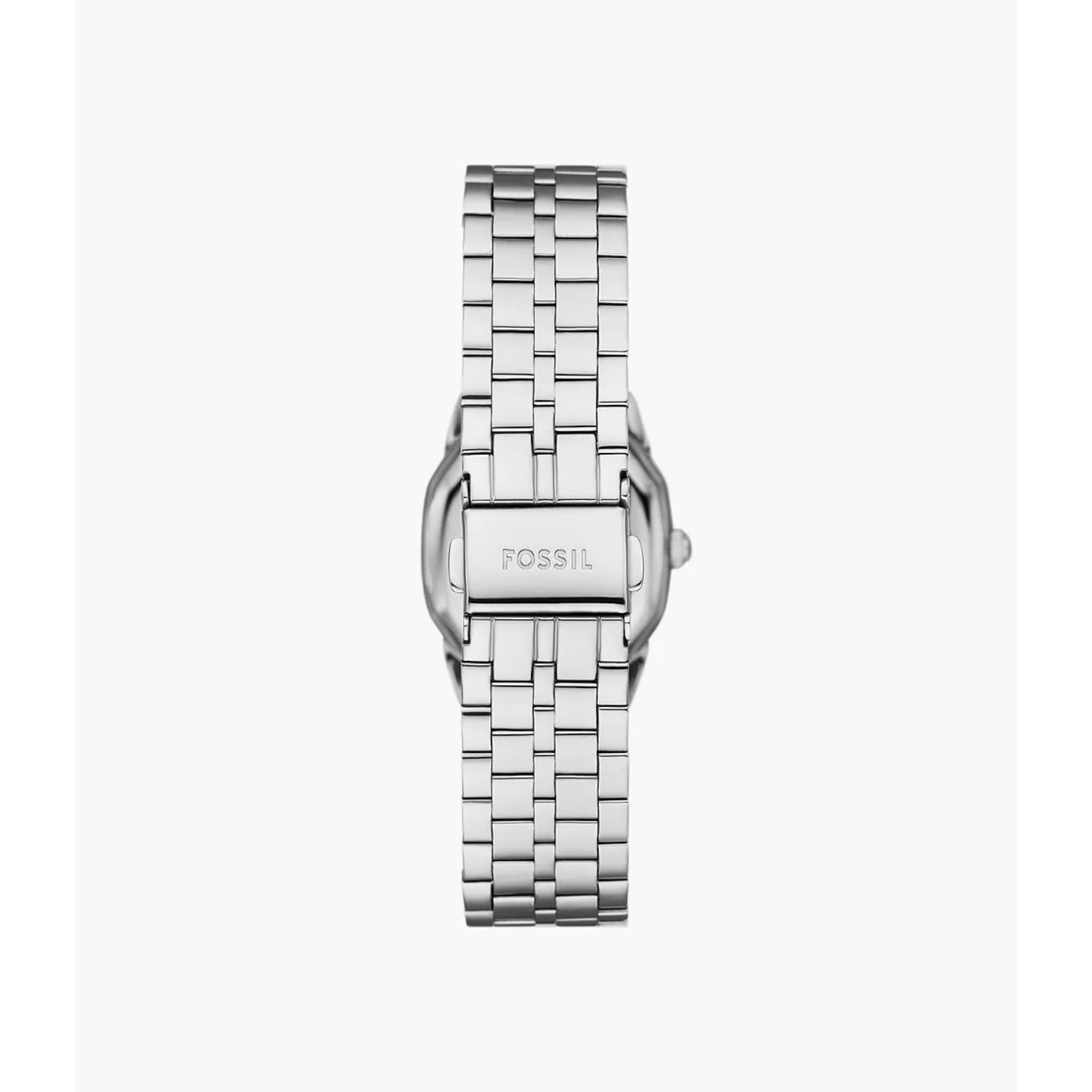 Fossil Harlow Cream Dial Stainless Steel Ladies Watch ES5363