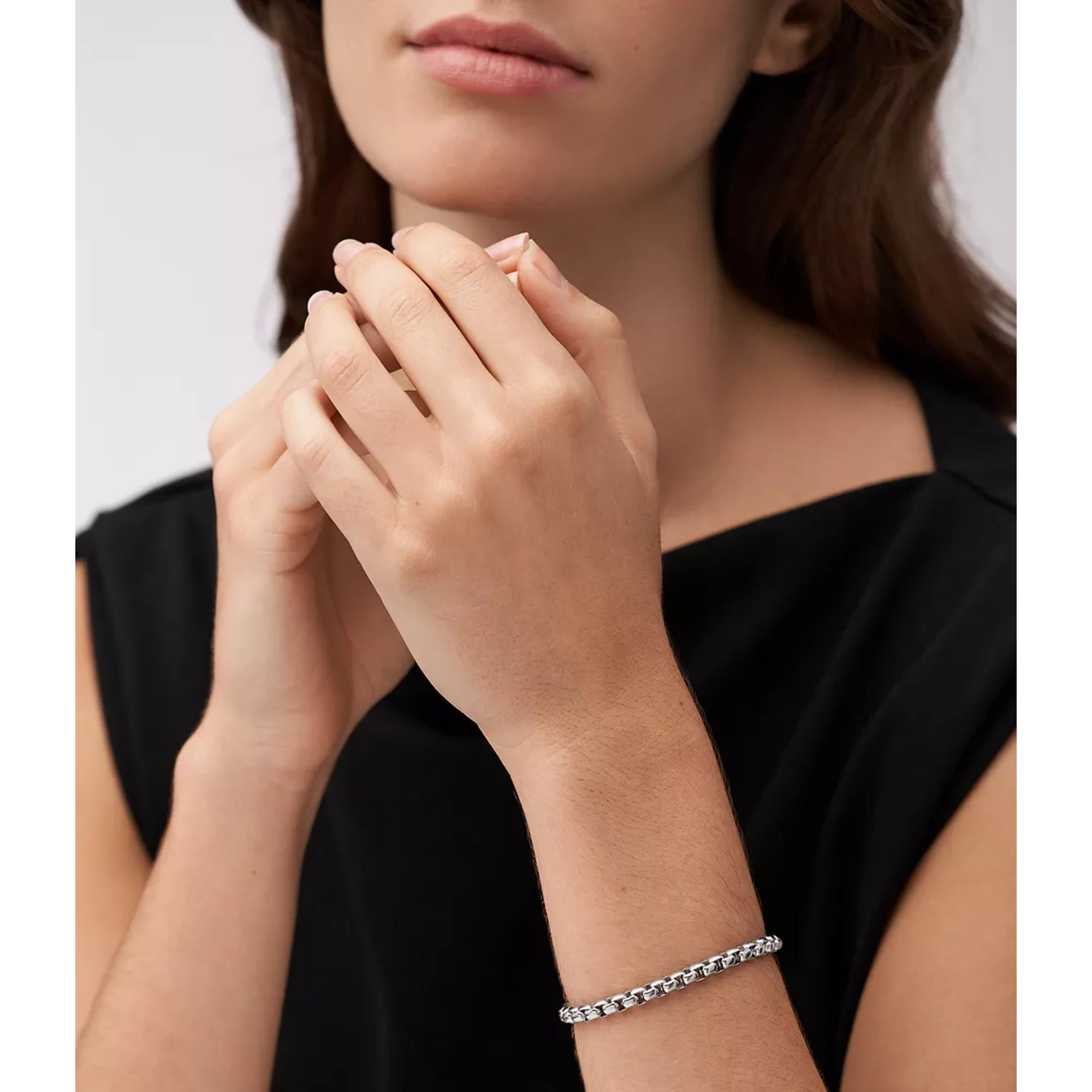 Fossil Ellis Core Chains Stainless Steel Chain Unisex Bracelet JF04562040