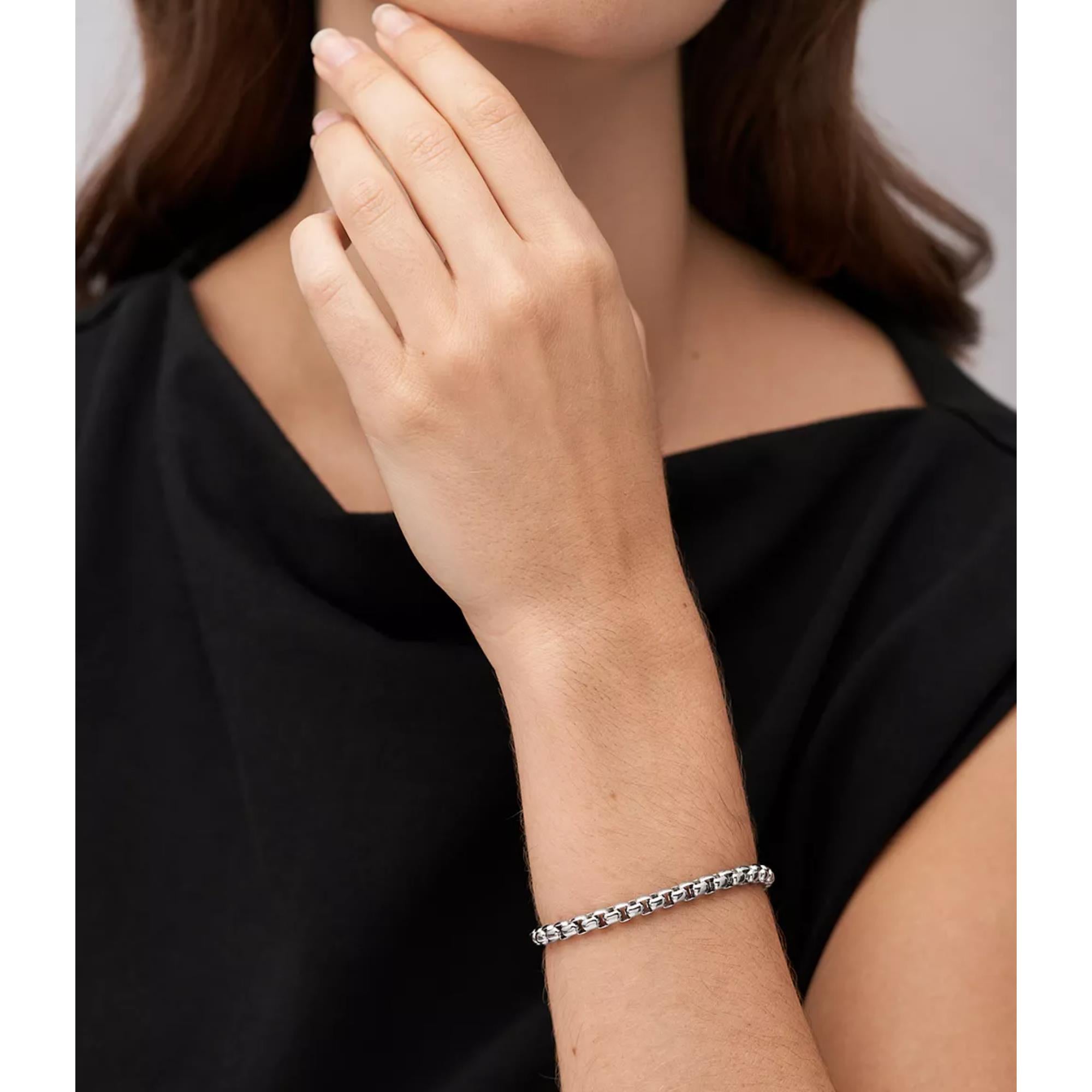 Fossil Ellis Core Chains Stainless Steel Chain Unisex Bracelet JF04562040