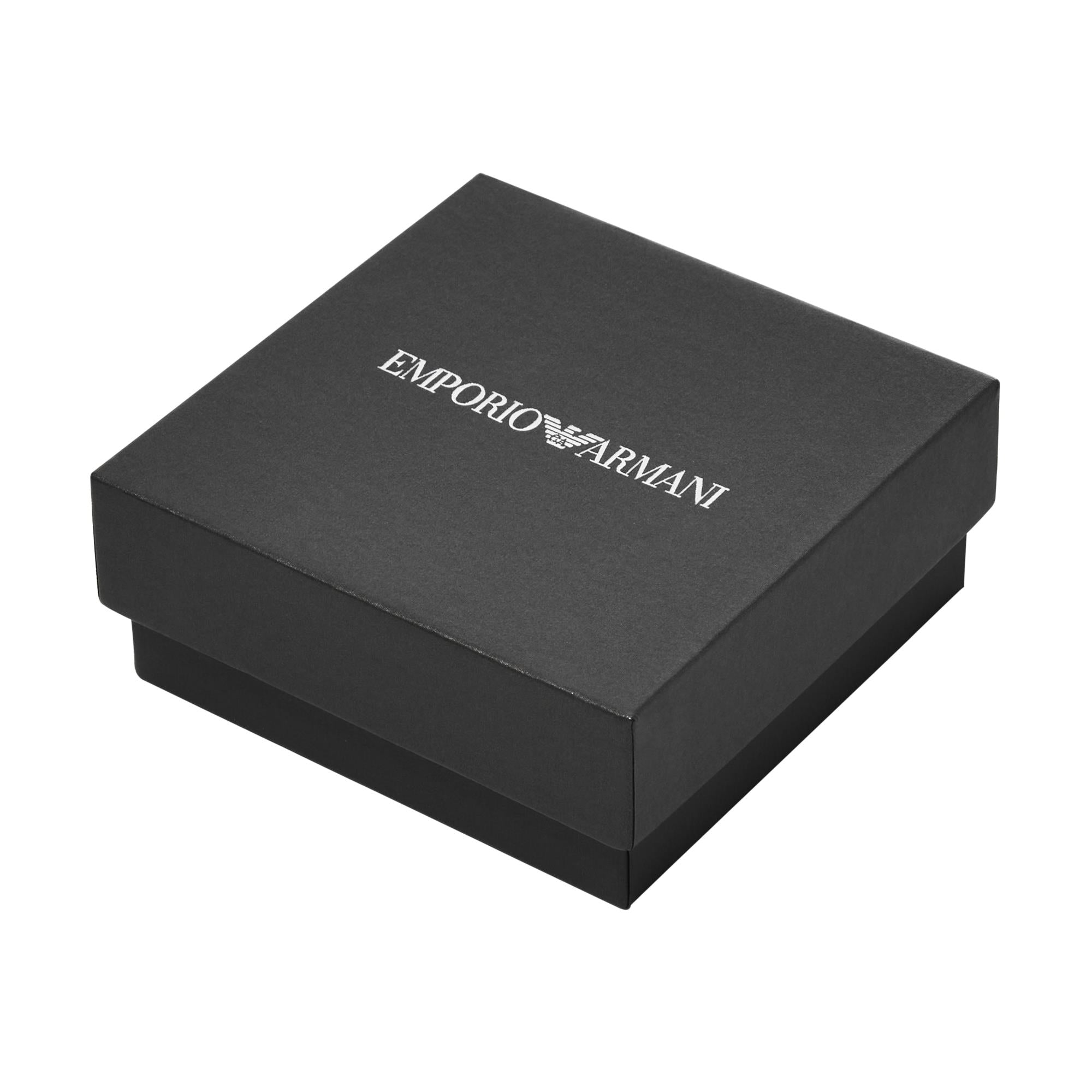 Emporio Armani Stainless Steel Dog Tag Men's Necklace EGS3149040