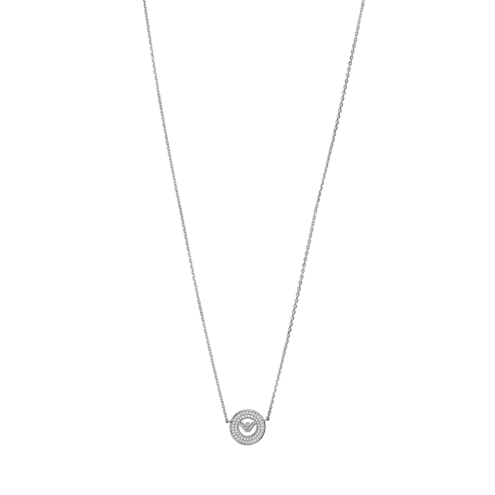 Emporio Armani Sterling Silver Pendant Ladies Necklace EG3585040