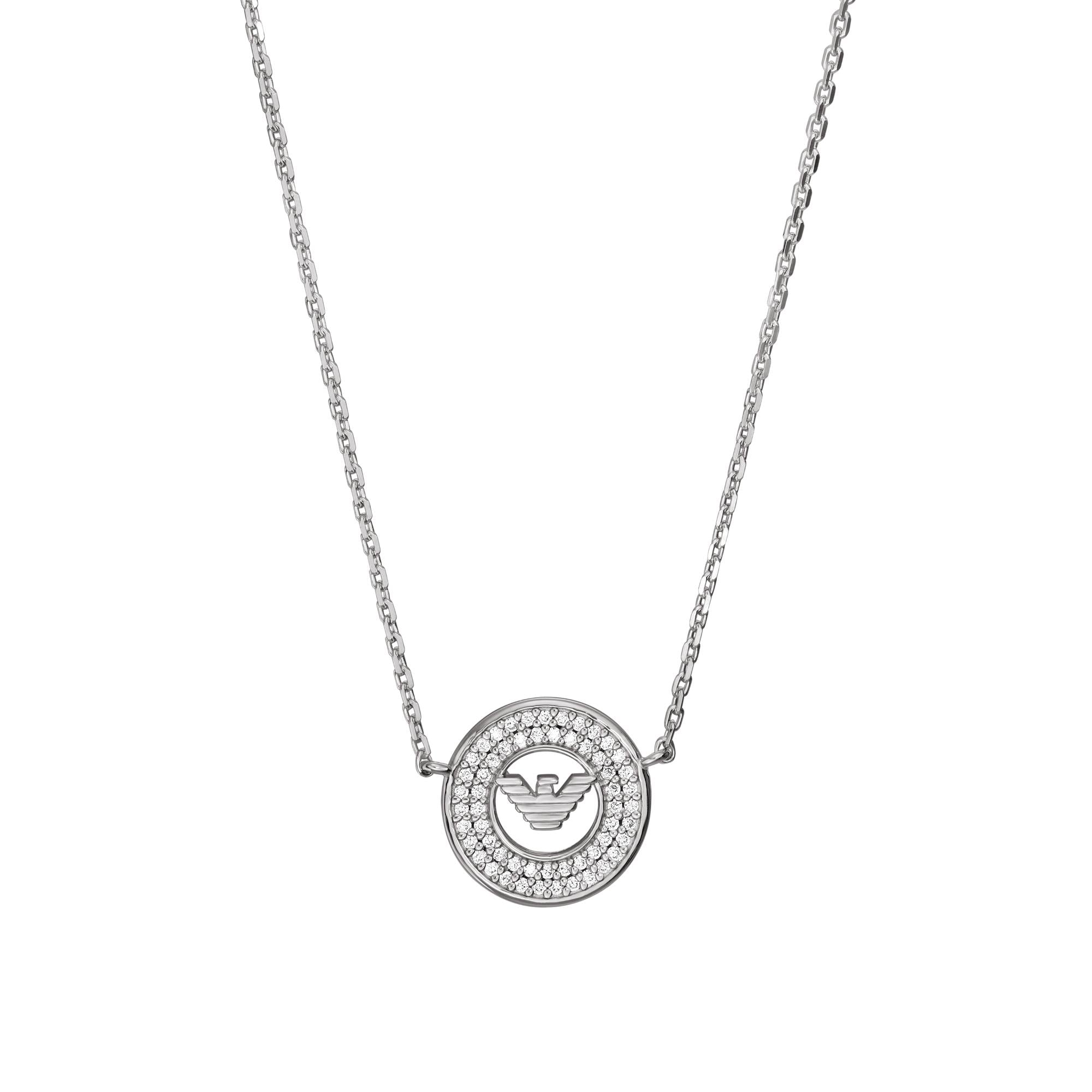 Emporio Armani Sterling Silver Pendant Ladies Necklace EG3585040