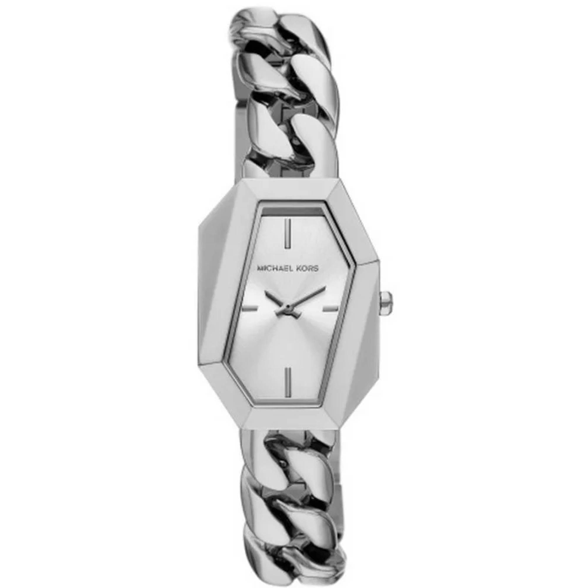 Michael Kors Suri Silver Dial Stainless Steel Strap Ladies Watch MK4879