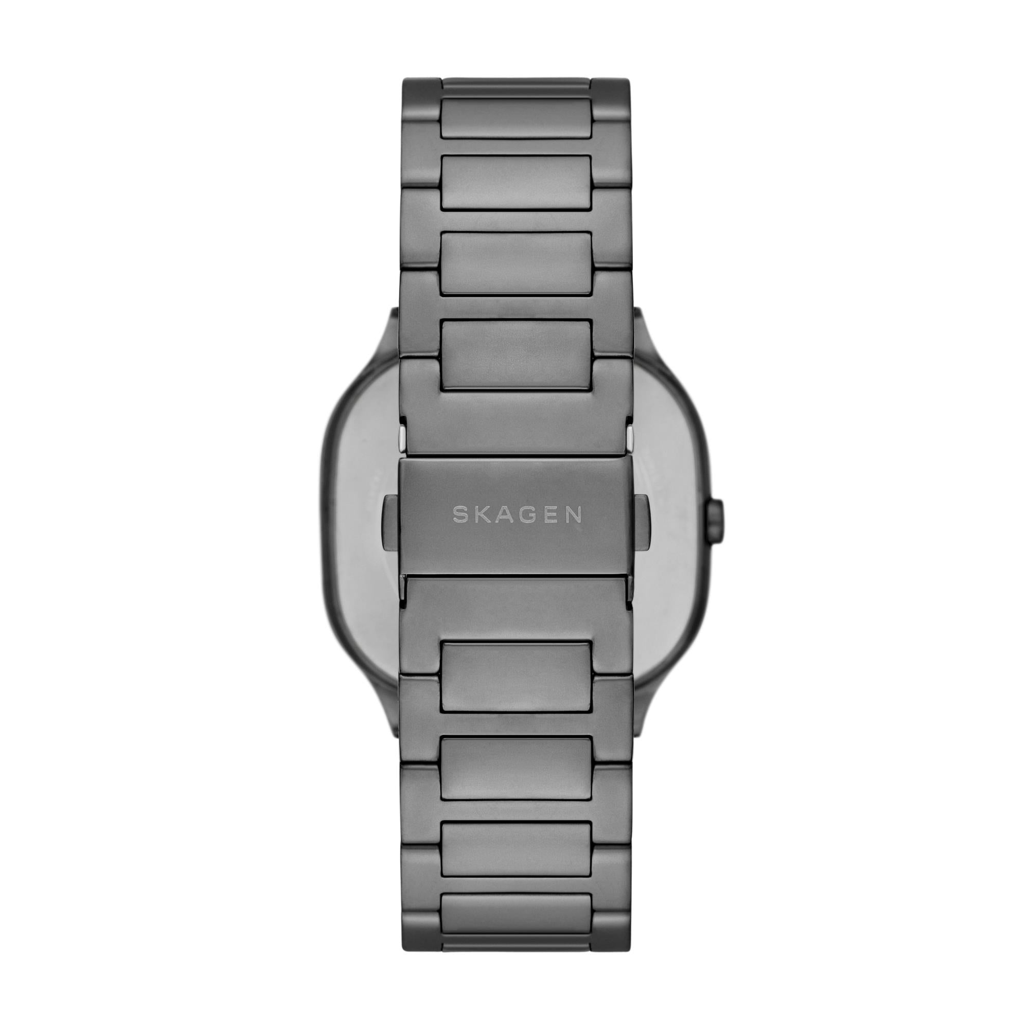 Skagen Mellem Grey Dial Stainless Steel Strap Men's Watch SKW6936