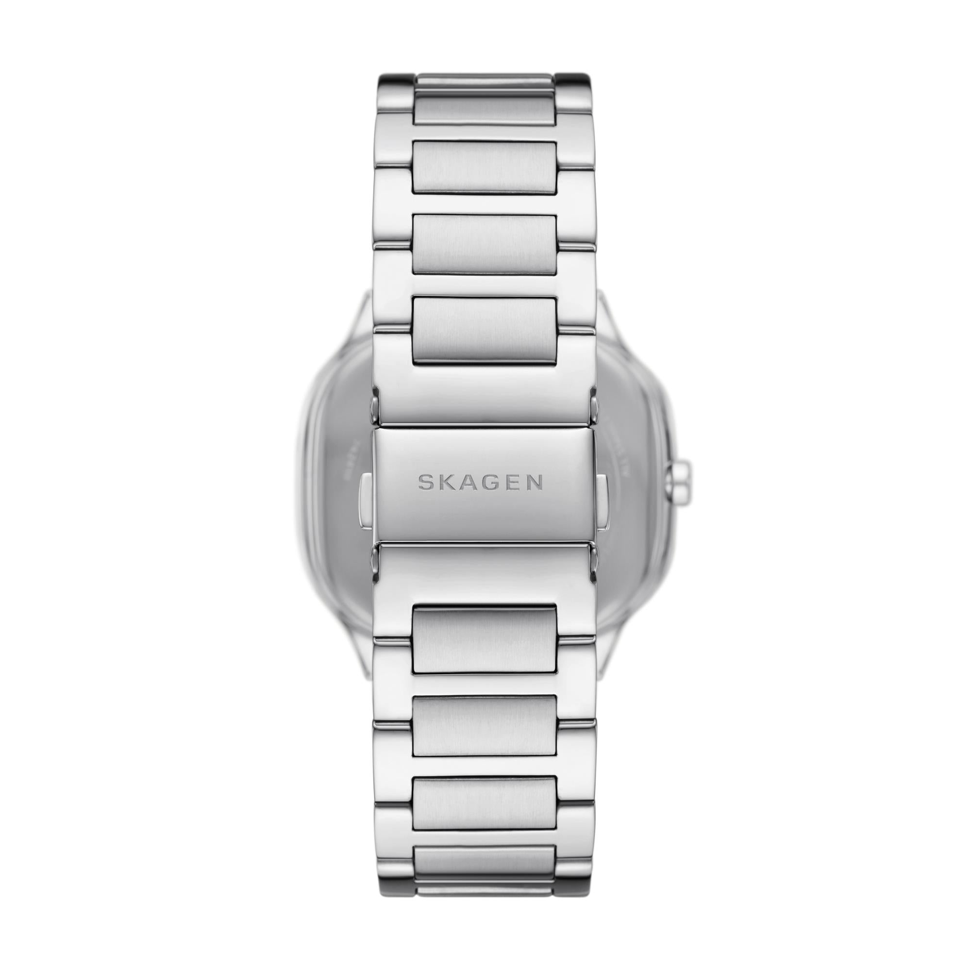 Skagen Mellem Silver Dial Stainless Steel Strap Men's Watch SKW6934