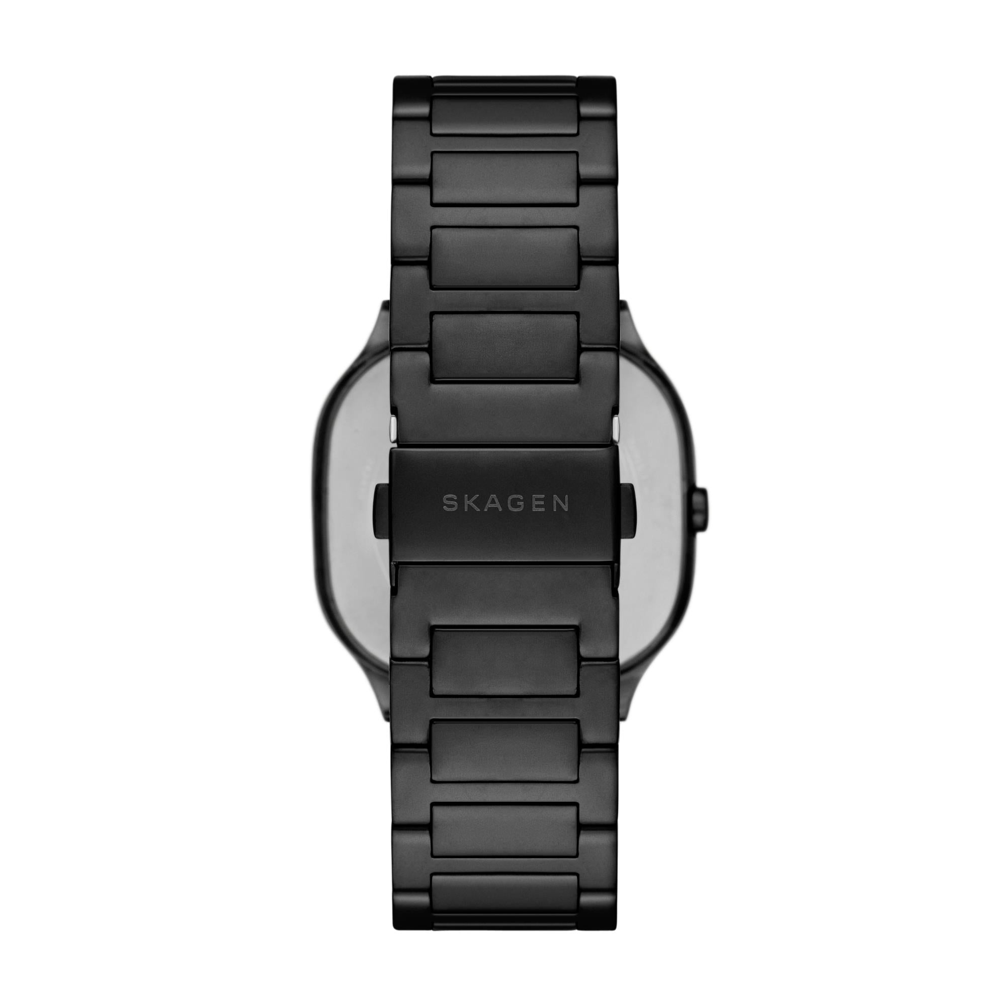 Skagen Mellem Black Dial Stainless Steel Strap Men's Watch SKW6935