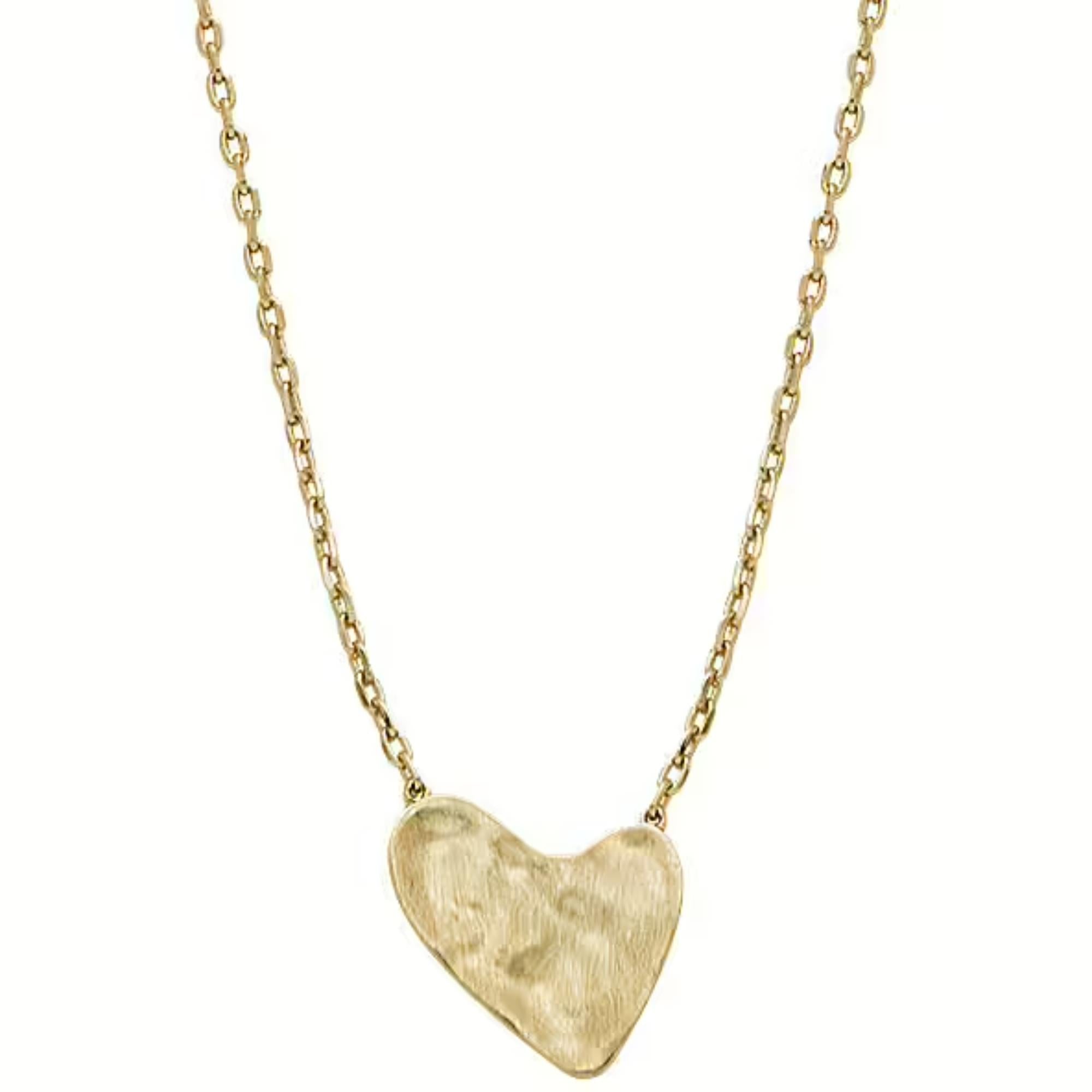 Skagen Anja Hearts Gold-Tone Brass Pendant Ladies Necklace SKJ5009710