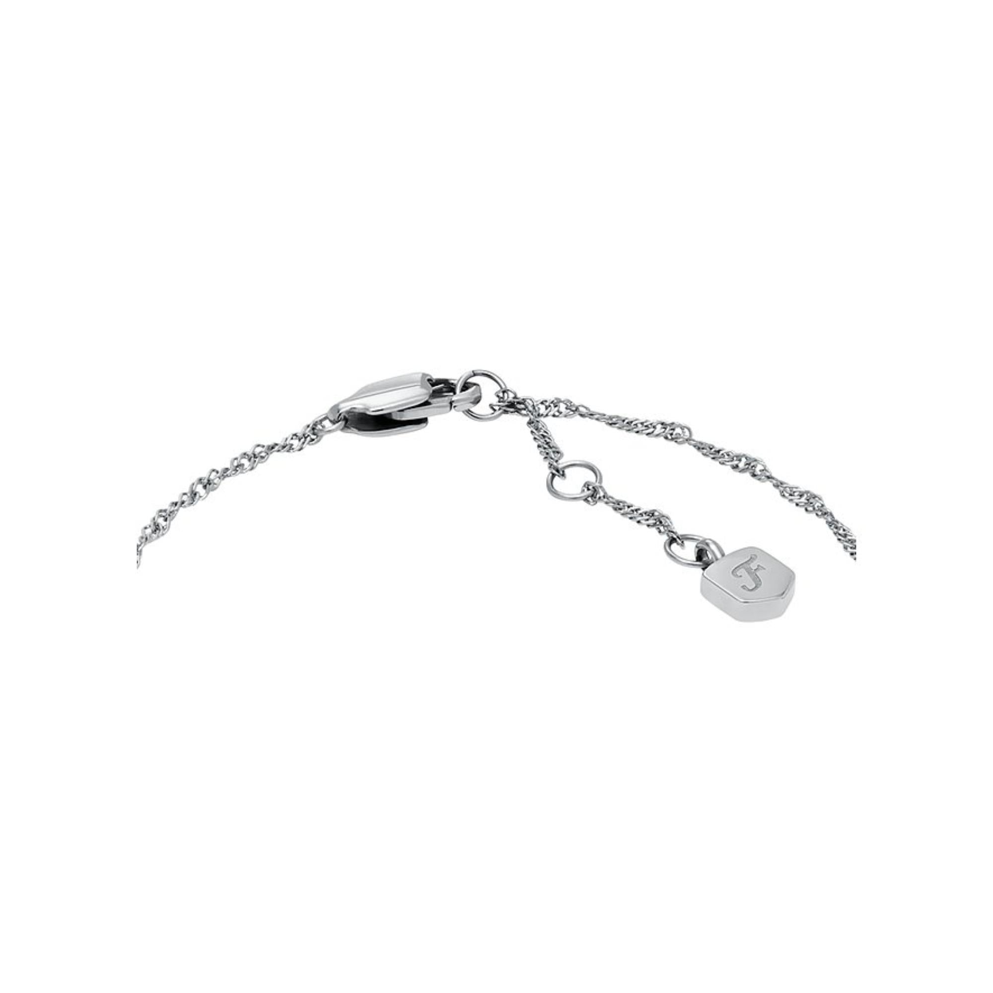 Fossil Legacy Heart Rotating Chain Ladies Bracelet JF04837040