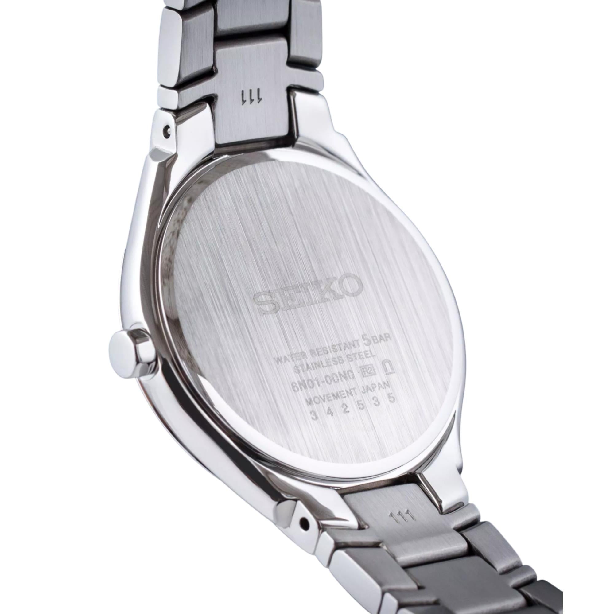 Seiko Conceptual Essentials Blue Dial Stainless Steel Strap Ladies Watch SUR549P1