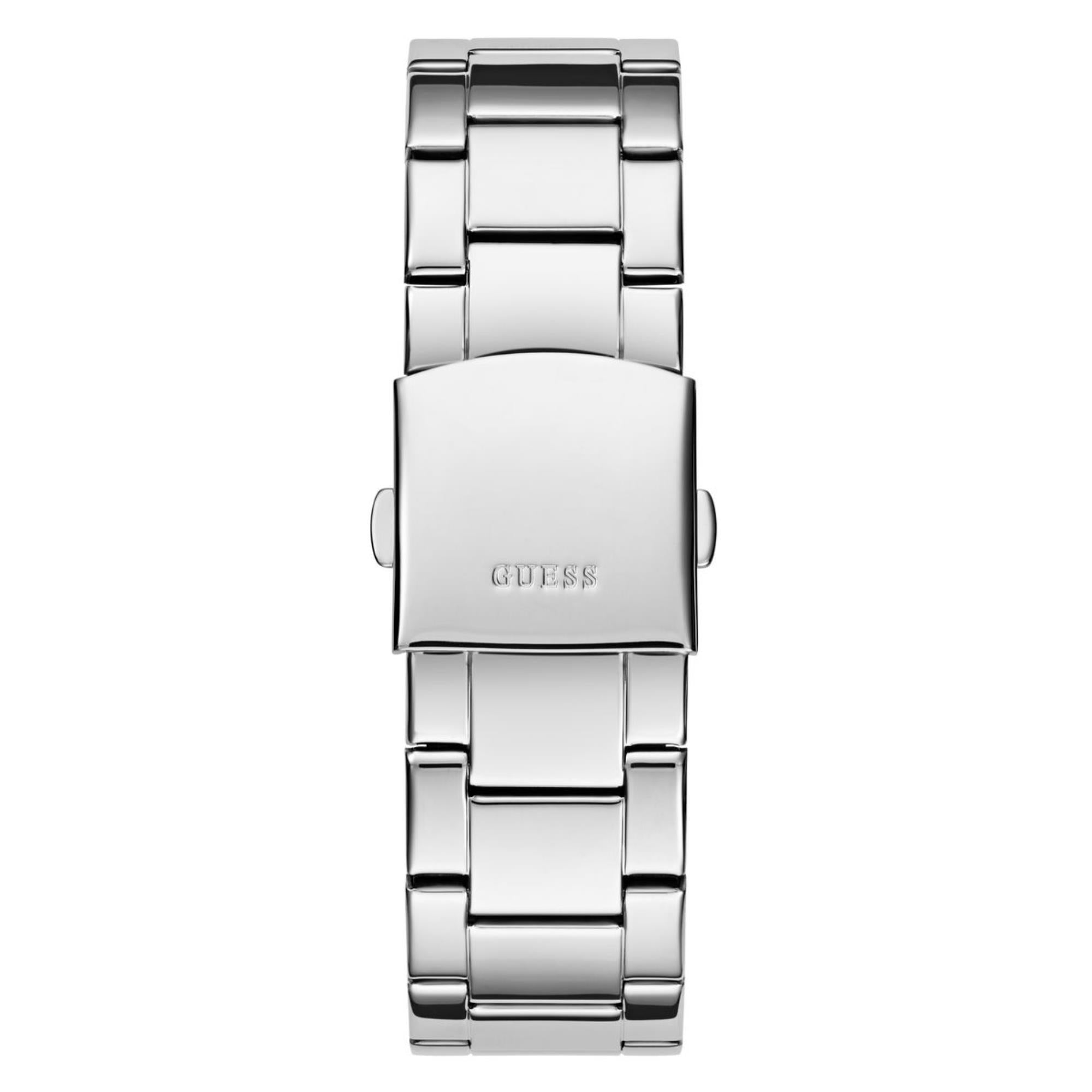 Guess Walker Black Dial Stainless Steel Strap Men's Watch GW0900G1