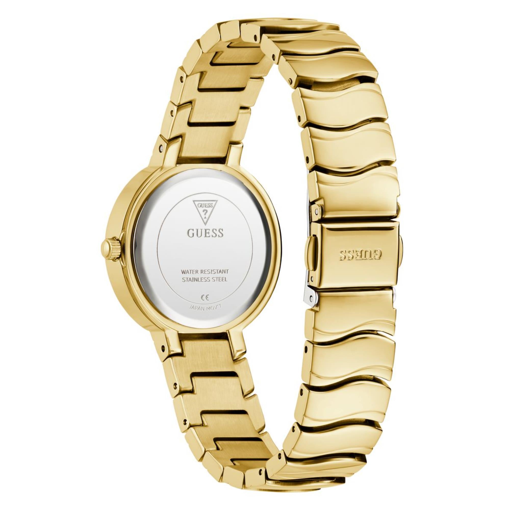 Guess Laguna Green Dial Stainless Steel Strap Women's Watch GW0871L2