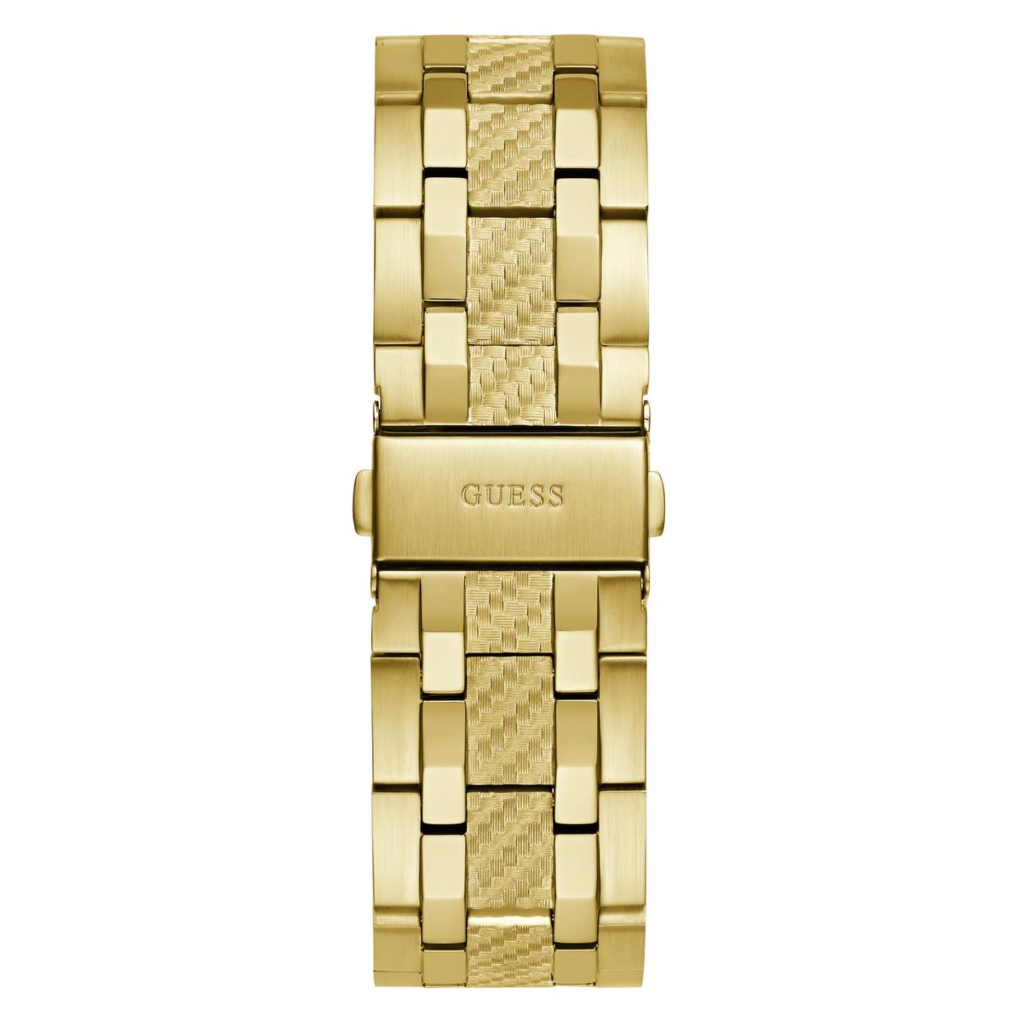 Guess Resistance Blue Dial Stainless Steel Strap Men's Watch GW0714G2