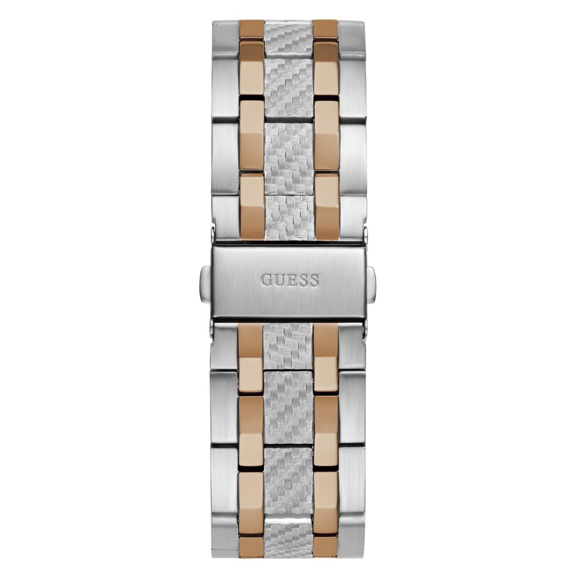 Guess Resistance Blue Dial Stainless Steel Strap Men's Watch GW0714G3