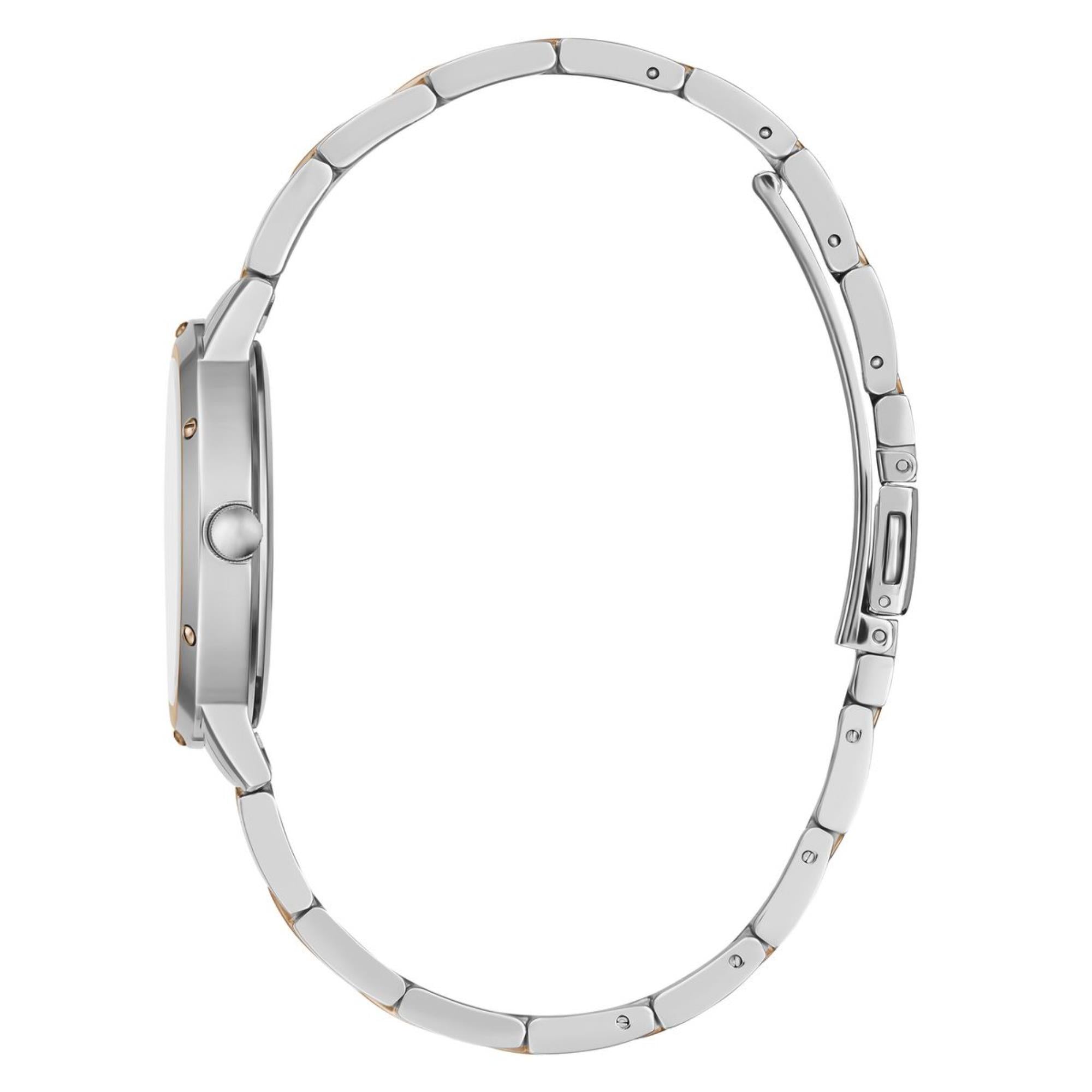 Guess Dawn White Dial Stainless Steel Strap Women's Watch GW0404L3