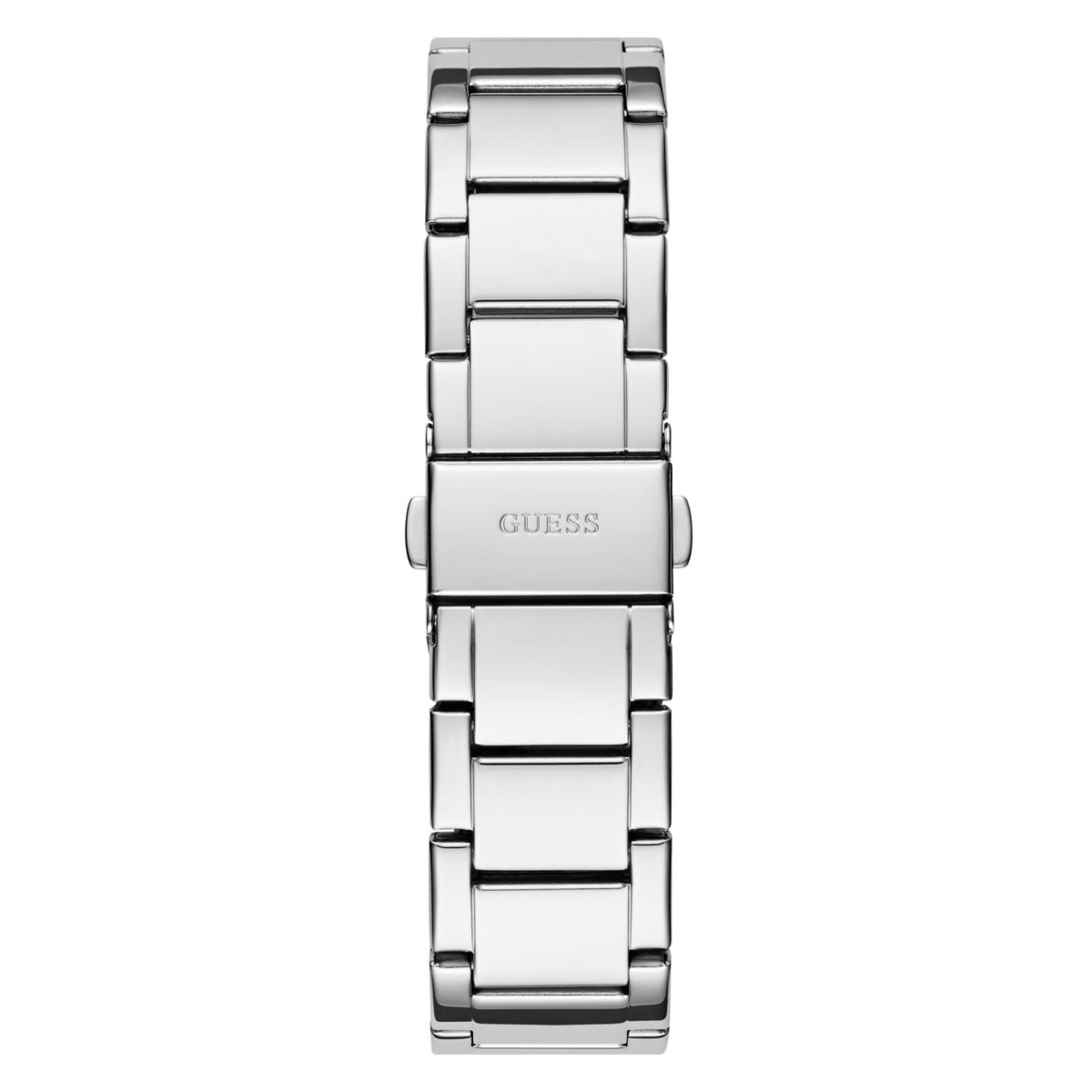 Guess Petal 40th Anniversary Silver Dial Stainless Steel Strap Women's Watch GW0747L1