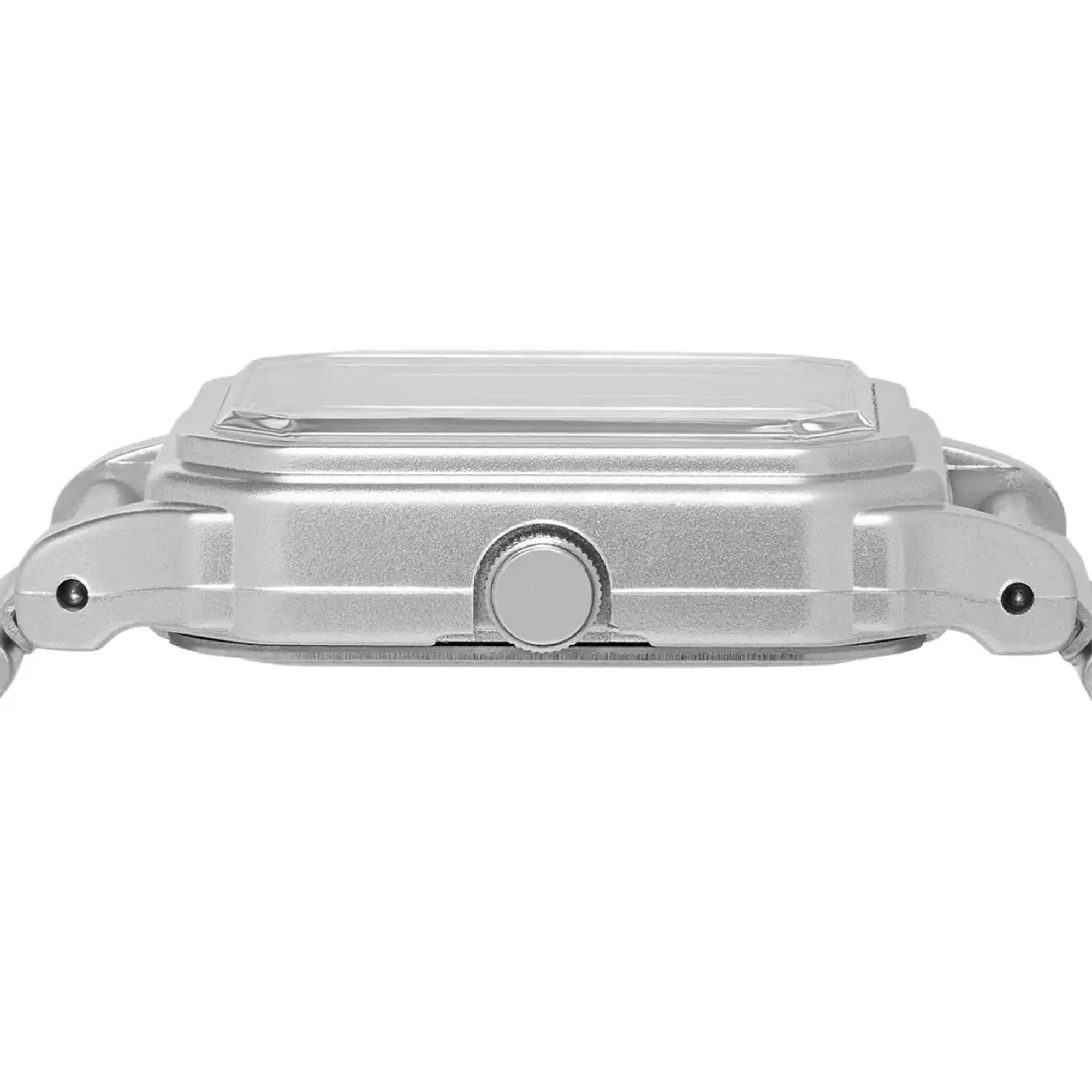 Casio Collection Classic Quartz Silver Dial Stainless Steel Strap Women's Watch LQ-400D-7AEF