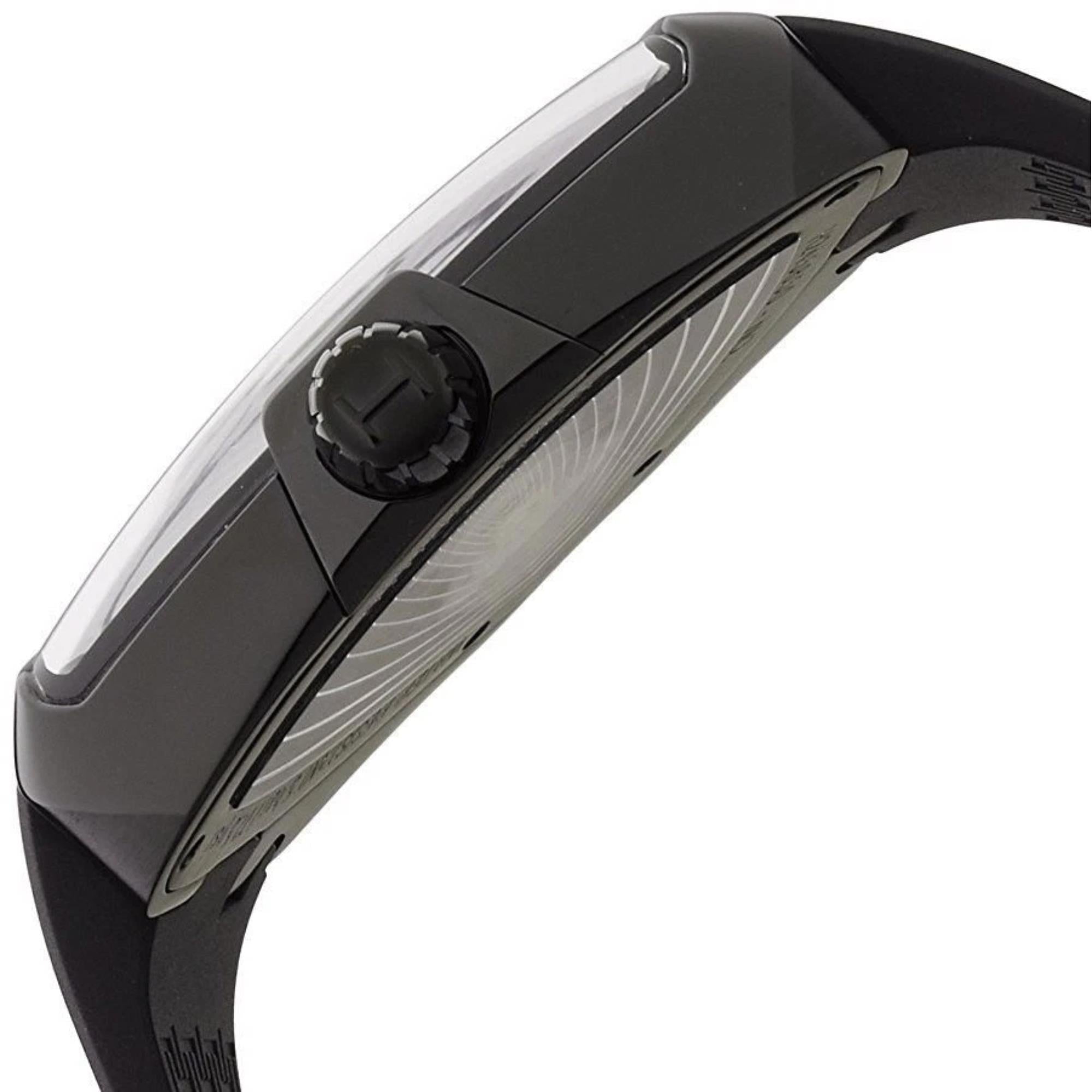 Hamilton Ventura Elvis80 Automatic Black Dial Rubber Strap Men's Watch H24585331