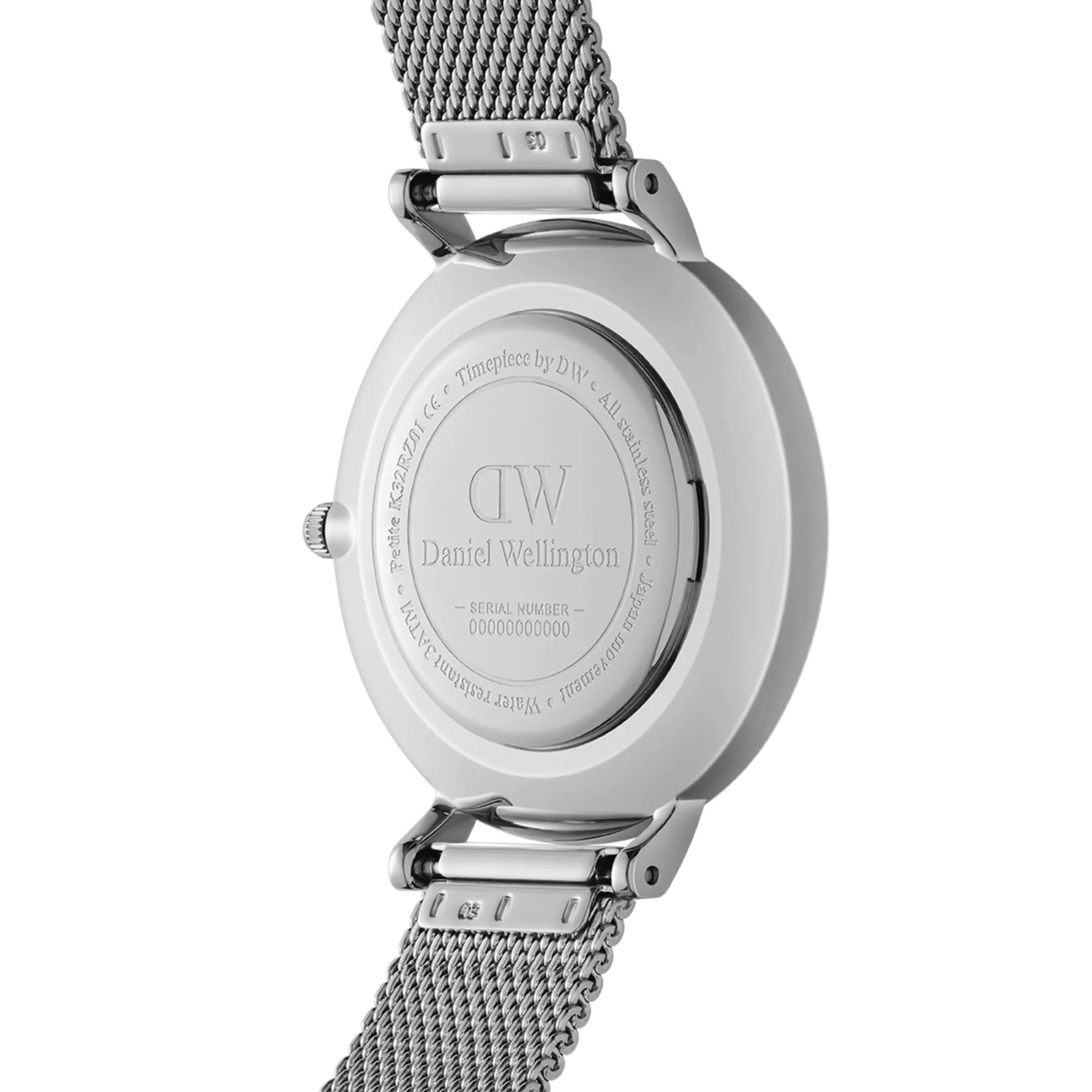 Daniel Wellington Petite Unitone Quartz Silver Dial Steel Strap Women's Watch DW00100464