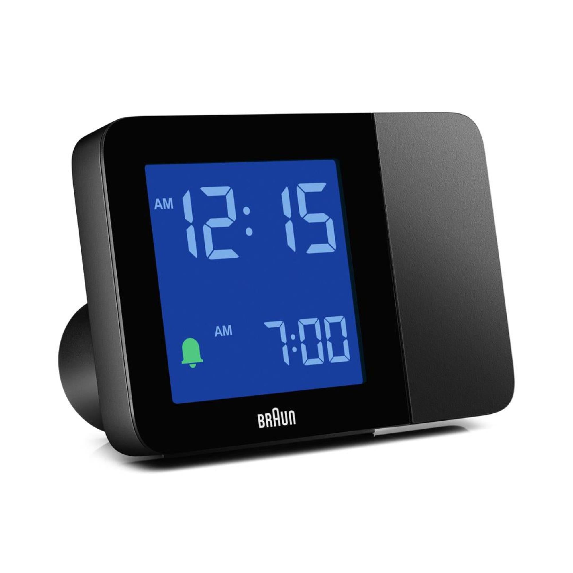 Braun Black Digital Projection Alarm Clock BC15BUK