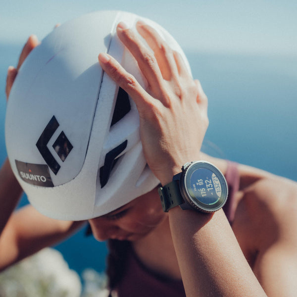 Suunto Vertical Titanium Solar Forest Digital Silicone Strap Unisex Smart Watch SS050859000