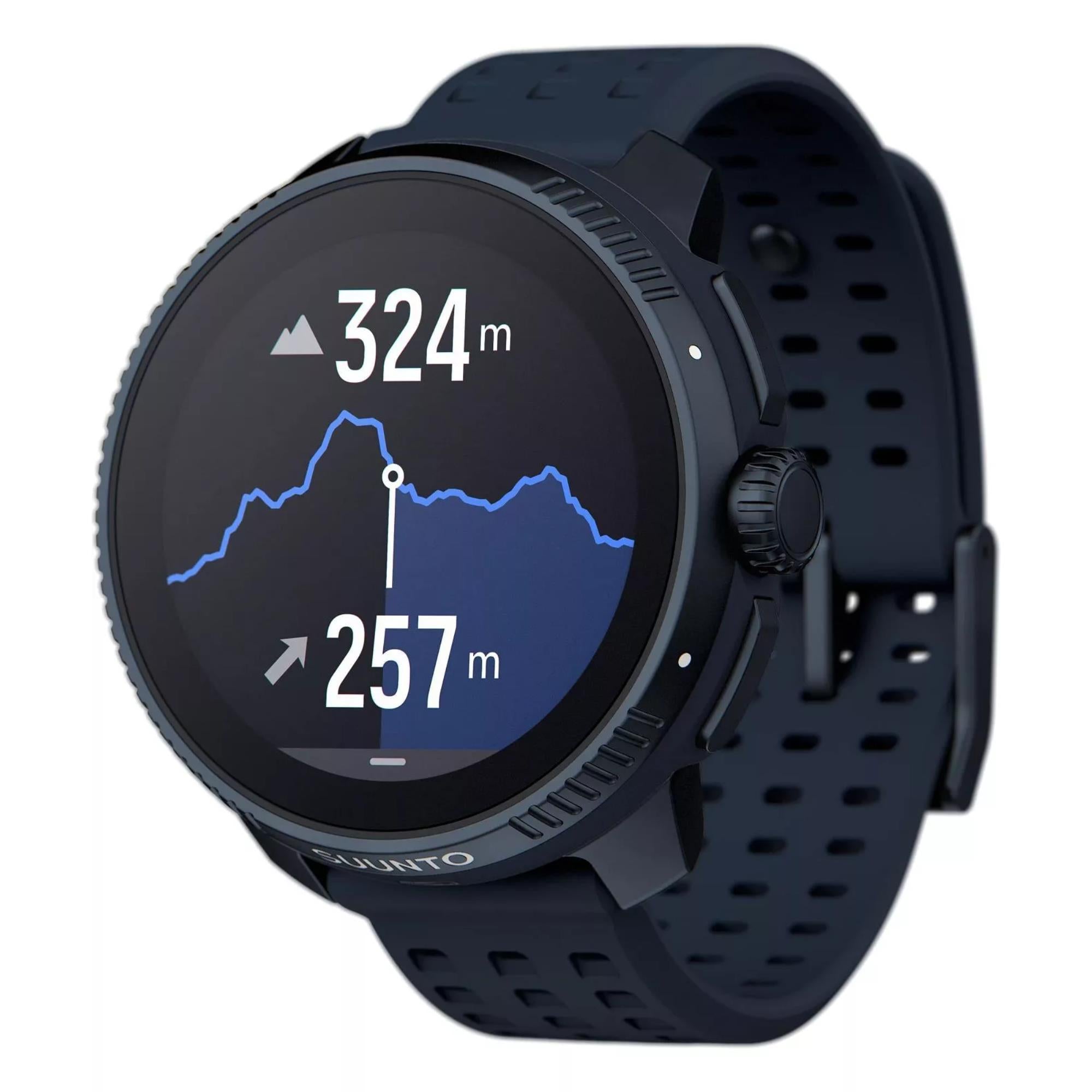 Suunto Race Midnight Digital Silicone Strap Unisex Smart Watch SS050930000
