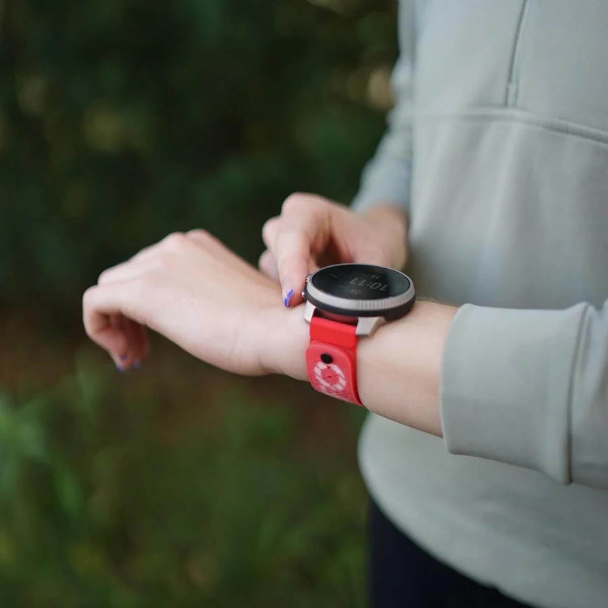 Suunto Athletic Lava Red 5 Silicone Watch Strap SS050962000