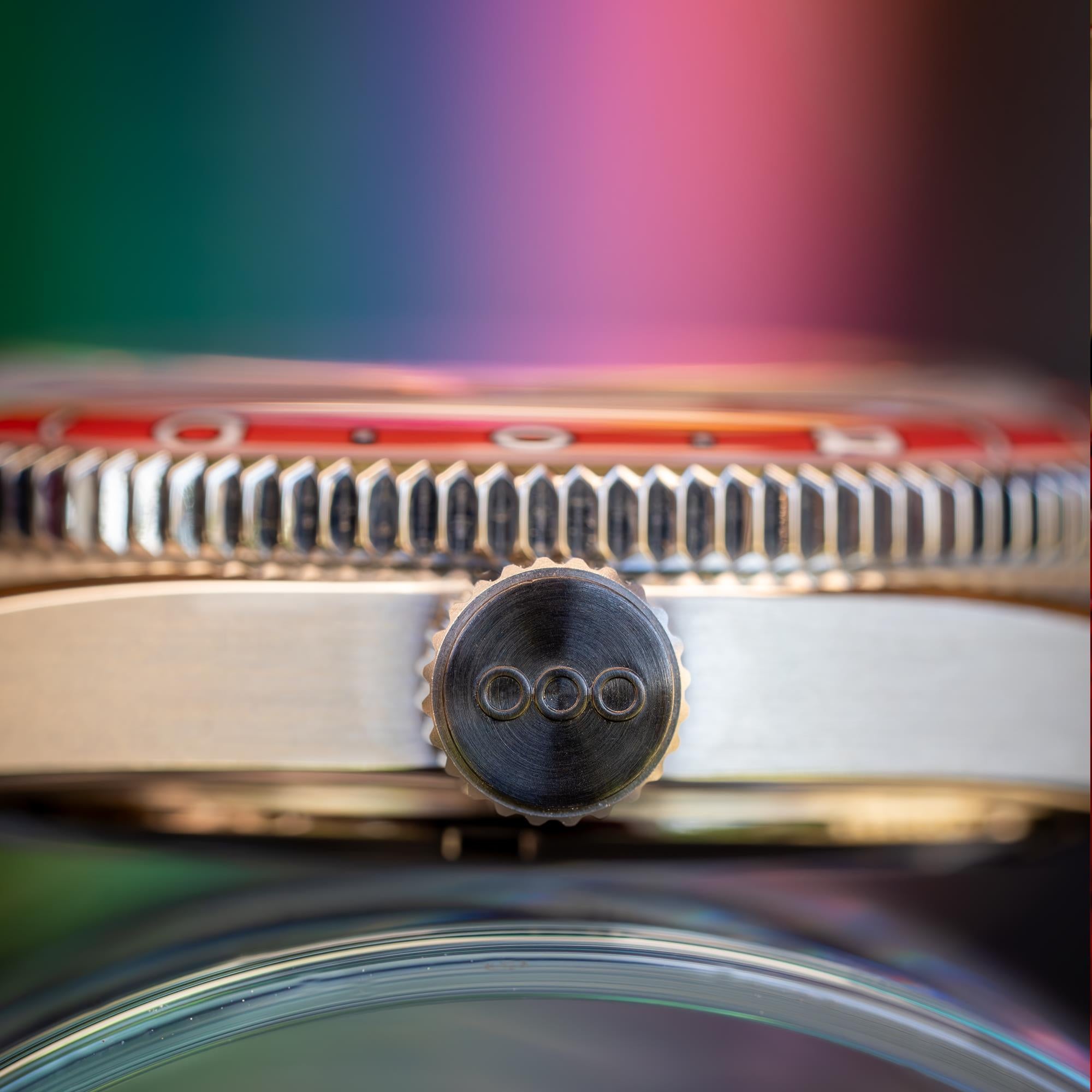 Out of Order Limited Edition Shaker Spritz Bitter Automatic GMT Steel Strap Men's Watch OOO.001-25.BI.BAND.SS