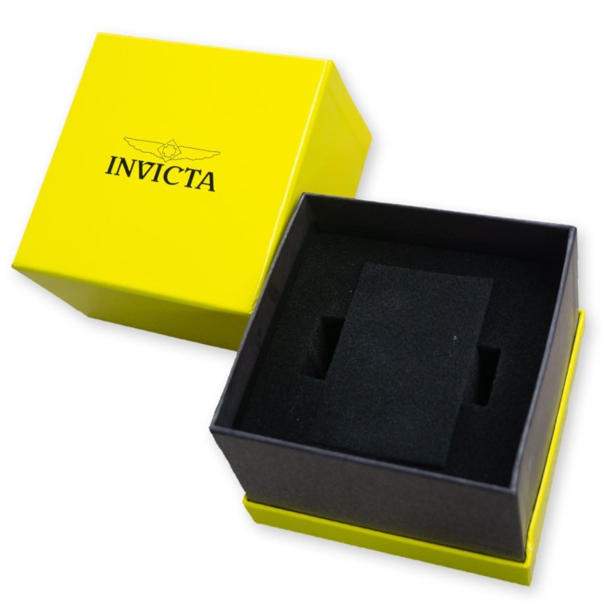 Invicta Pro Diver Quartz Chronograph Black Dial Silicone Strap Men's Watch 47234