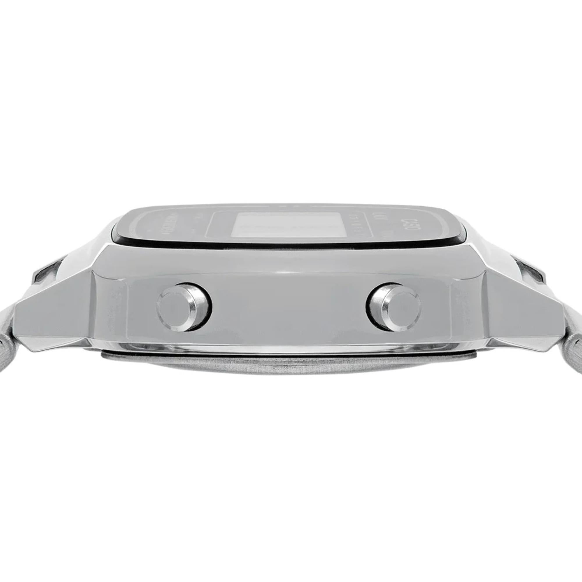 Casio Vintage Retro Quartz Digital Steel Strap Women's Watch LA670WEA-7EF