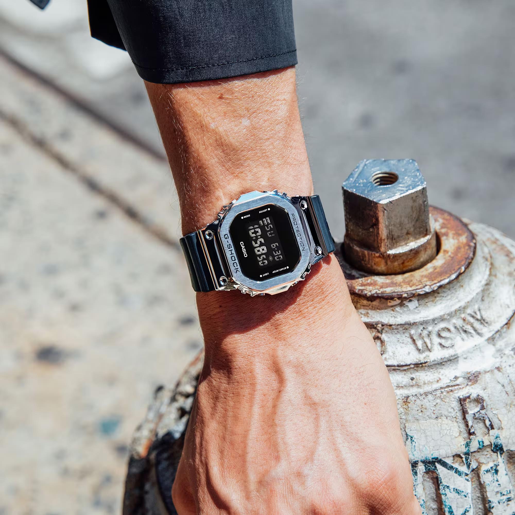 Casio G-Shock The Origin Digital Resin Strap Men's Watch GM-5600U-1ER