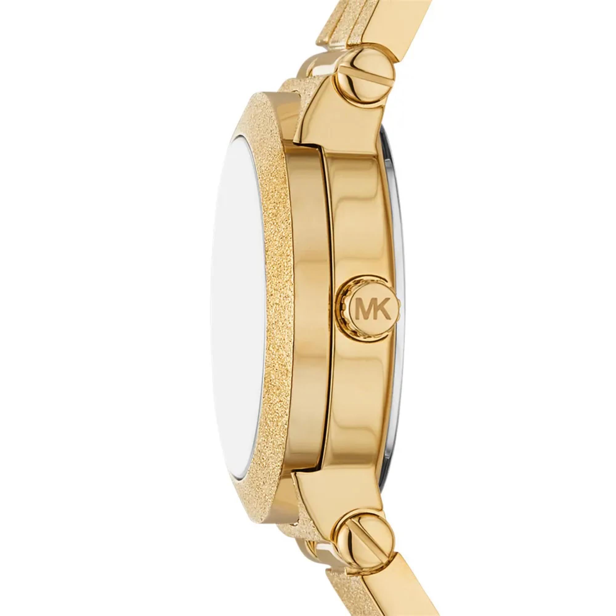 Michael Kors Billie Quartz Gold Dial Steel Strap Women's Watch MK7554