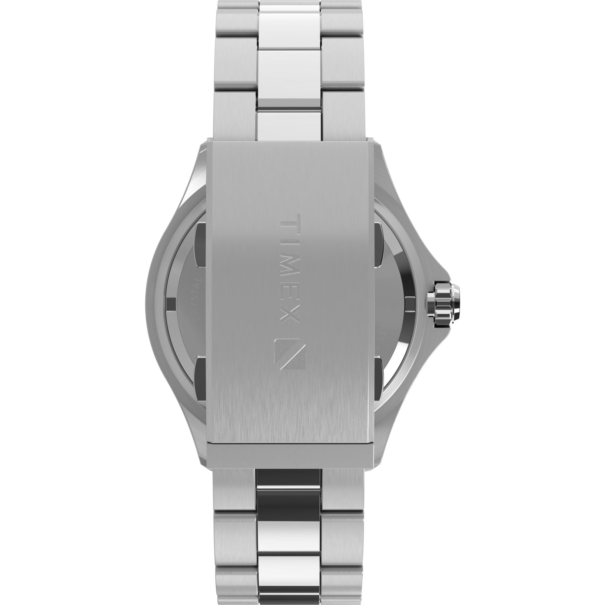 Timex Deepwater Meridian Quartz Blue Dial Steel Strap Men's Watch TW2W81900