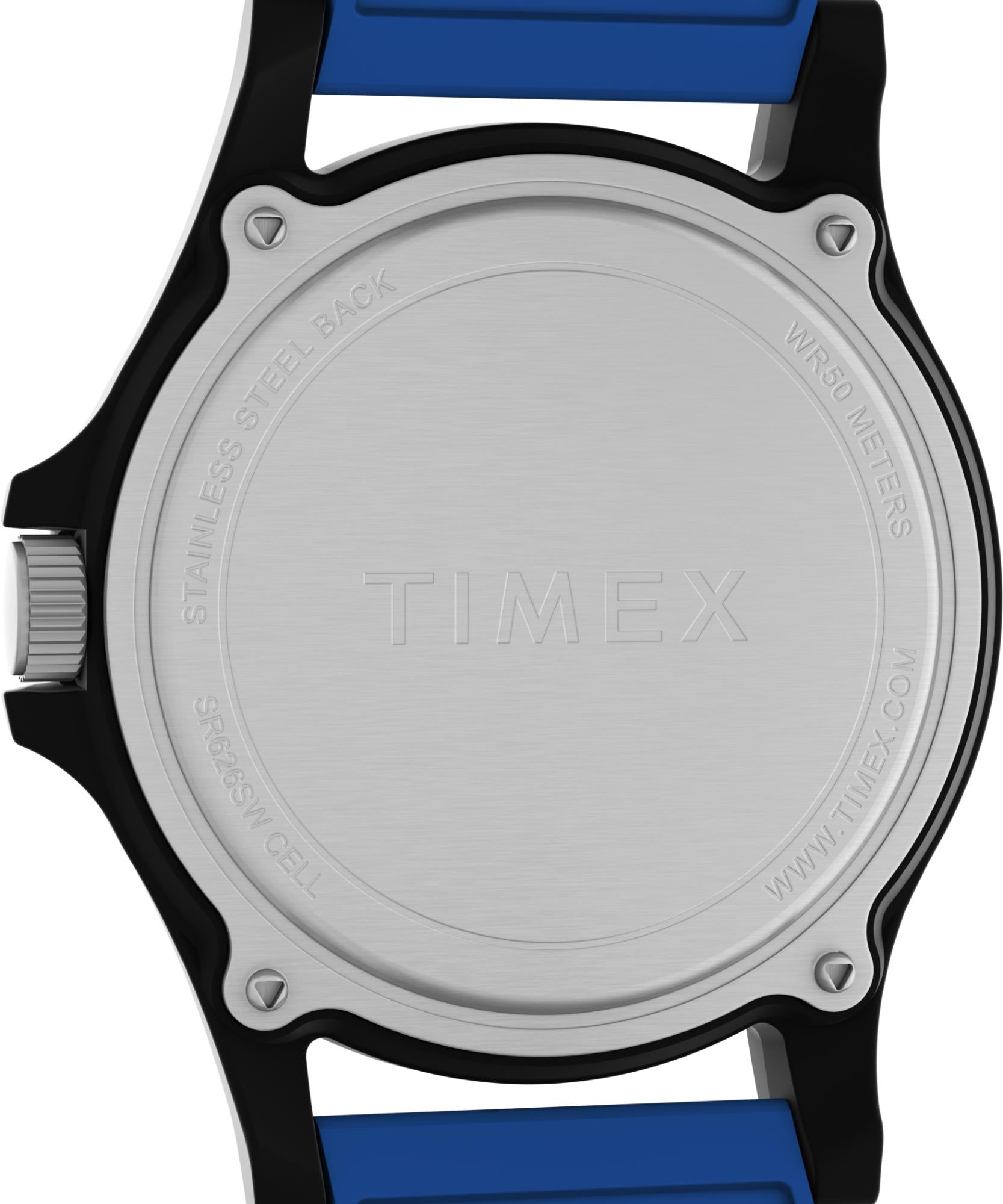 Timex Main Street NASA Artemis Quartz White Dial Silicone Strap Unisex Watch TW2Y13100