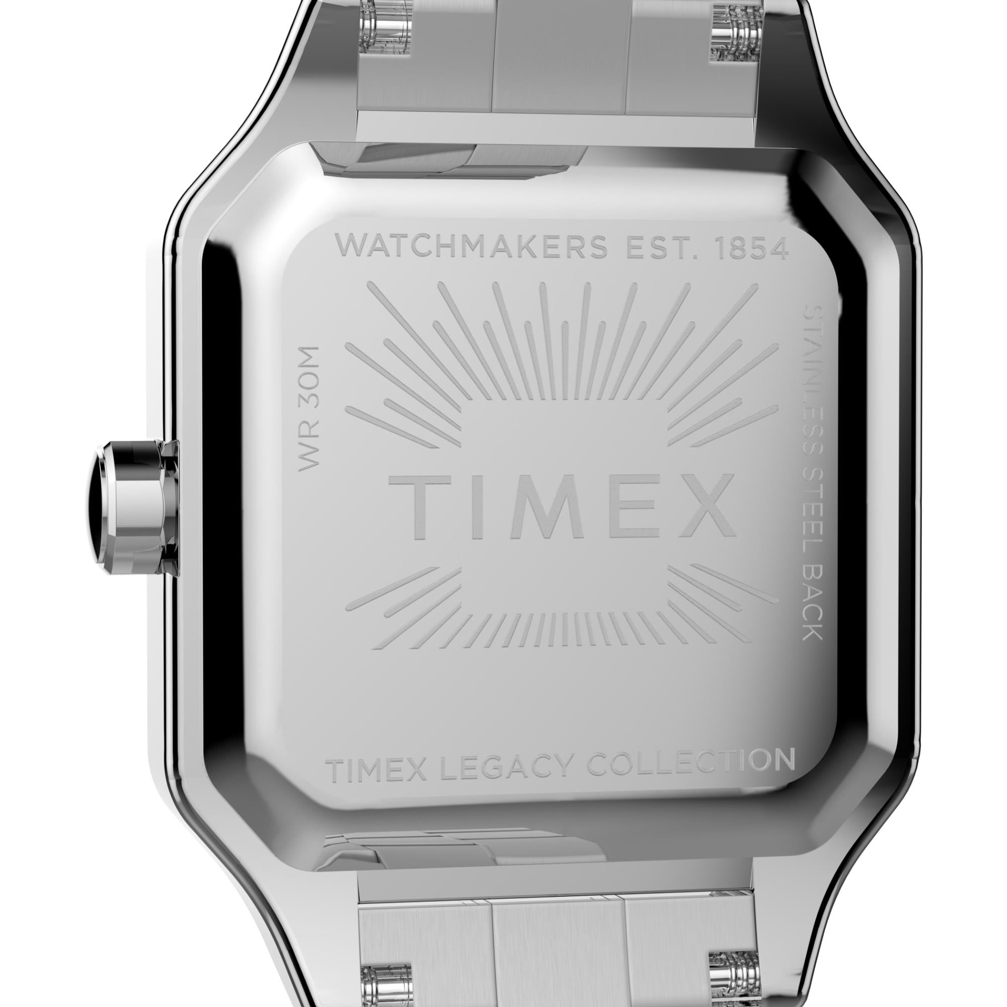 Timex Trend Legacy Addison Quartz Silver Dial Steel Strap Women's Watch TW2Y23800