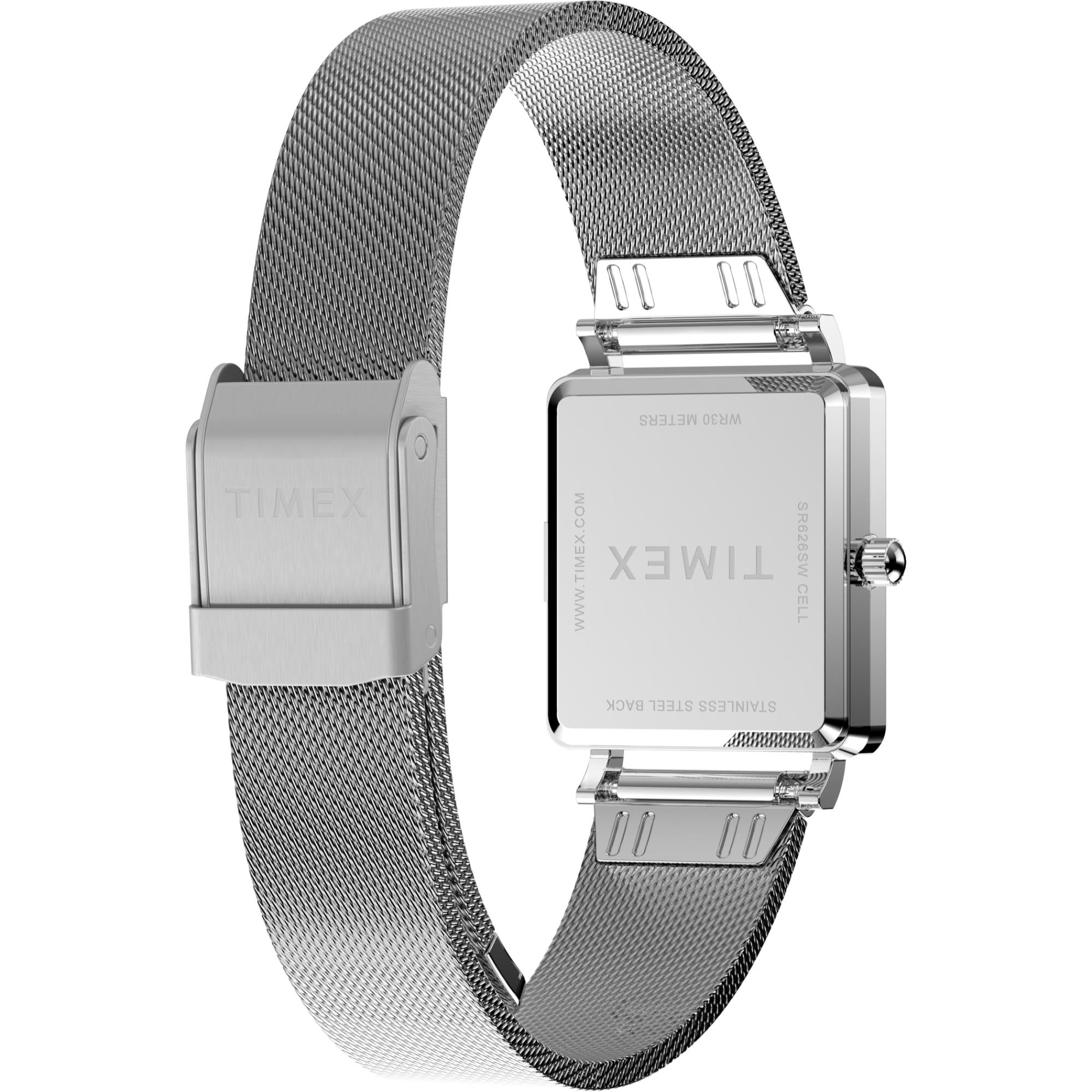 Timex Transcend Quartz Silver Dial Steel Strap Women's Watch TW2Y26300
