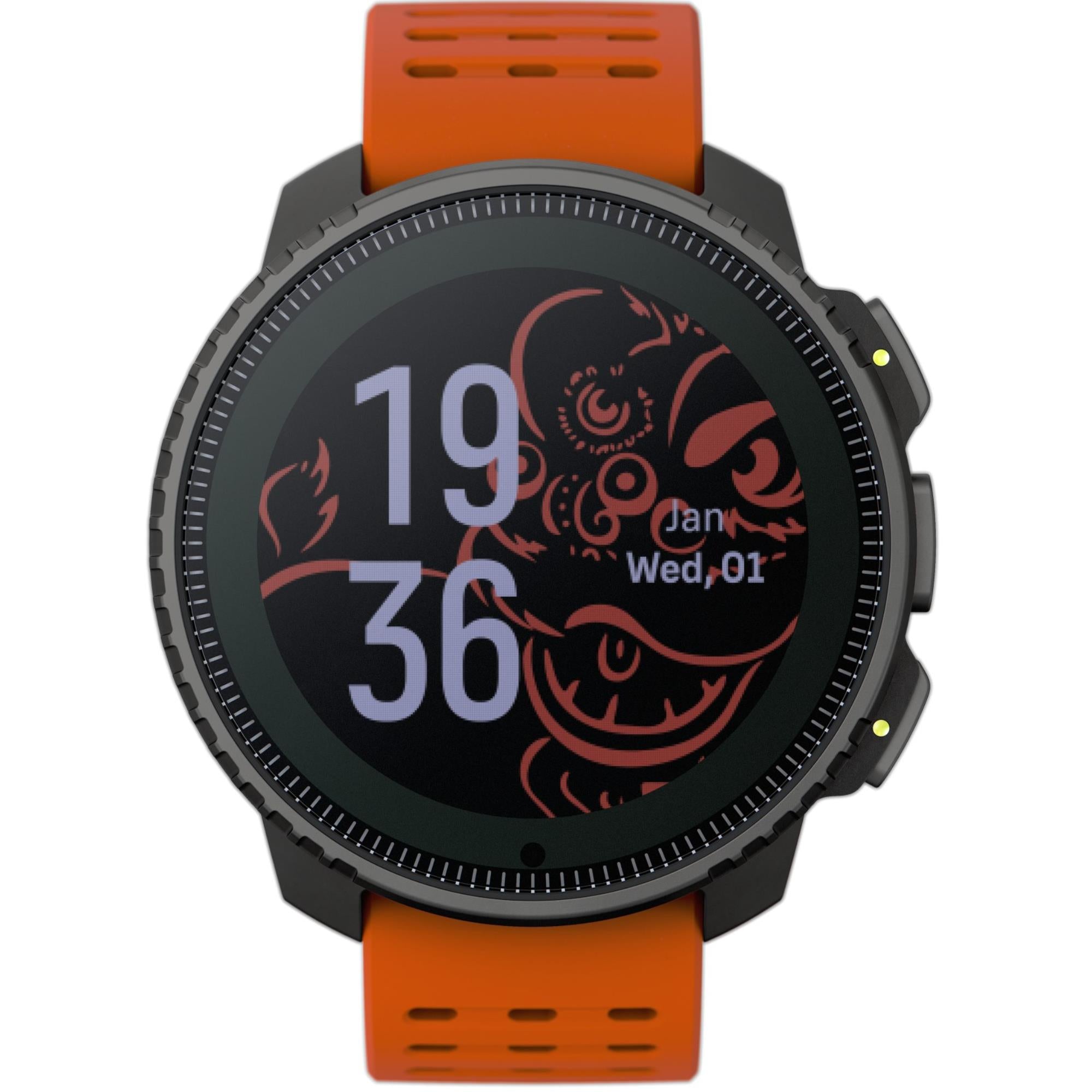 Suunto Vertical Solar Canyon Digital Silicone Strap Unisex Smart Watch SS050987000