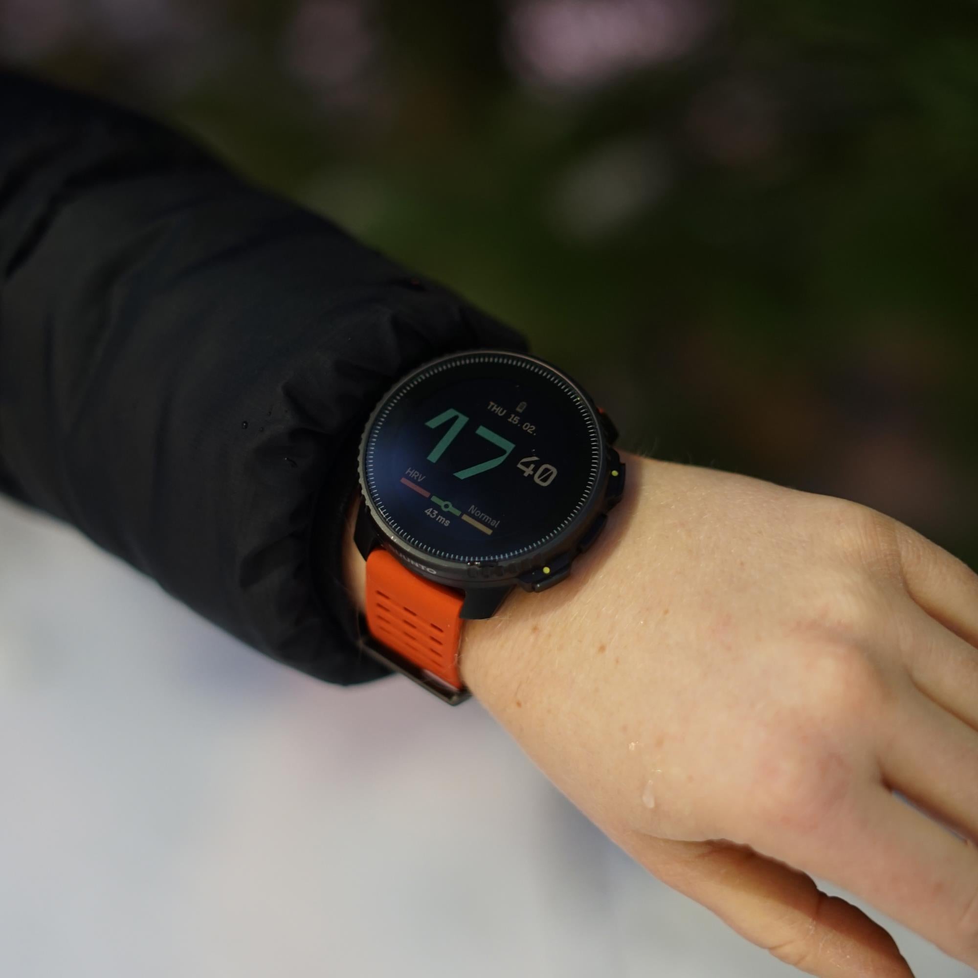 Suunto Vertical Solar Canyon Digital Silicone Strap Unisex Smart Watch SS050987000