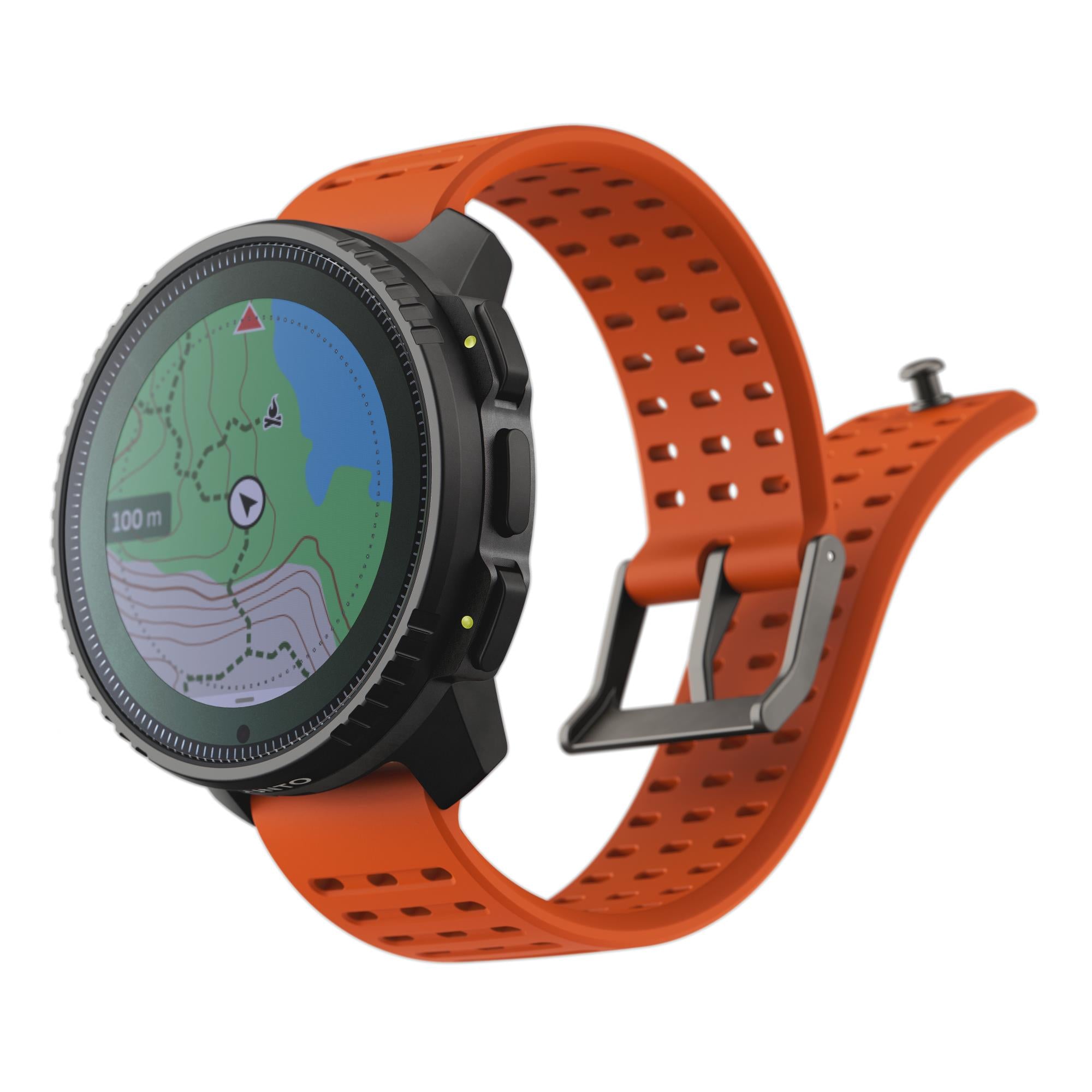 Suunto Vertical Solar Canyon Digital Silicone Strap Unisex Smart Watch SS050987000
