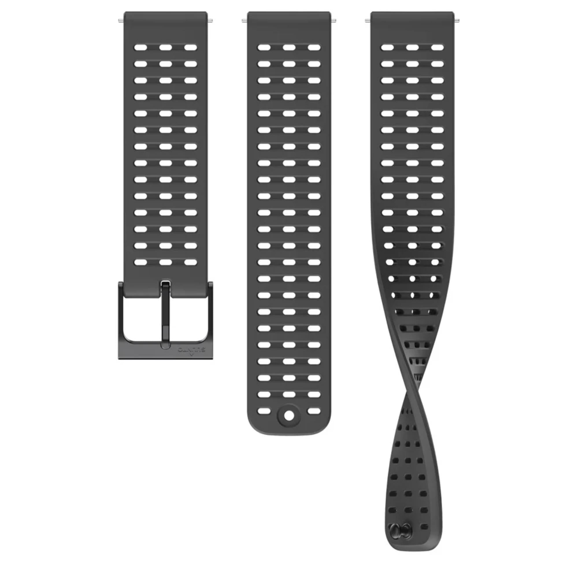 Suunto Athletic 2 Black Silicone Watch Strap SS050850000